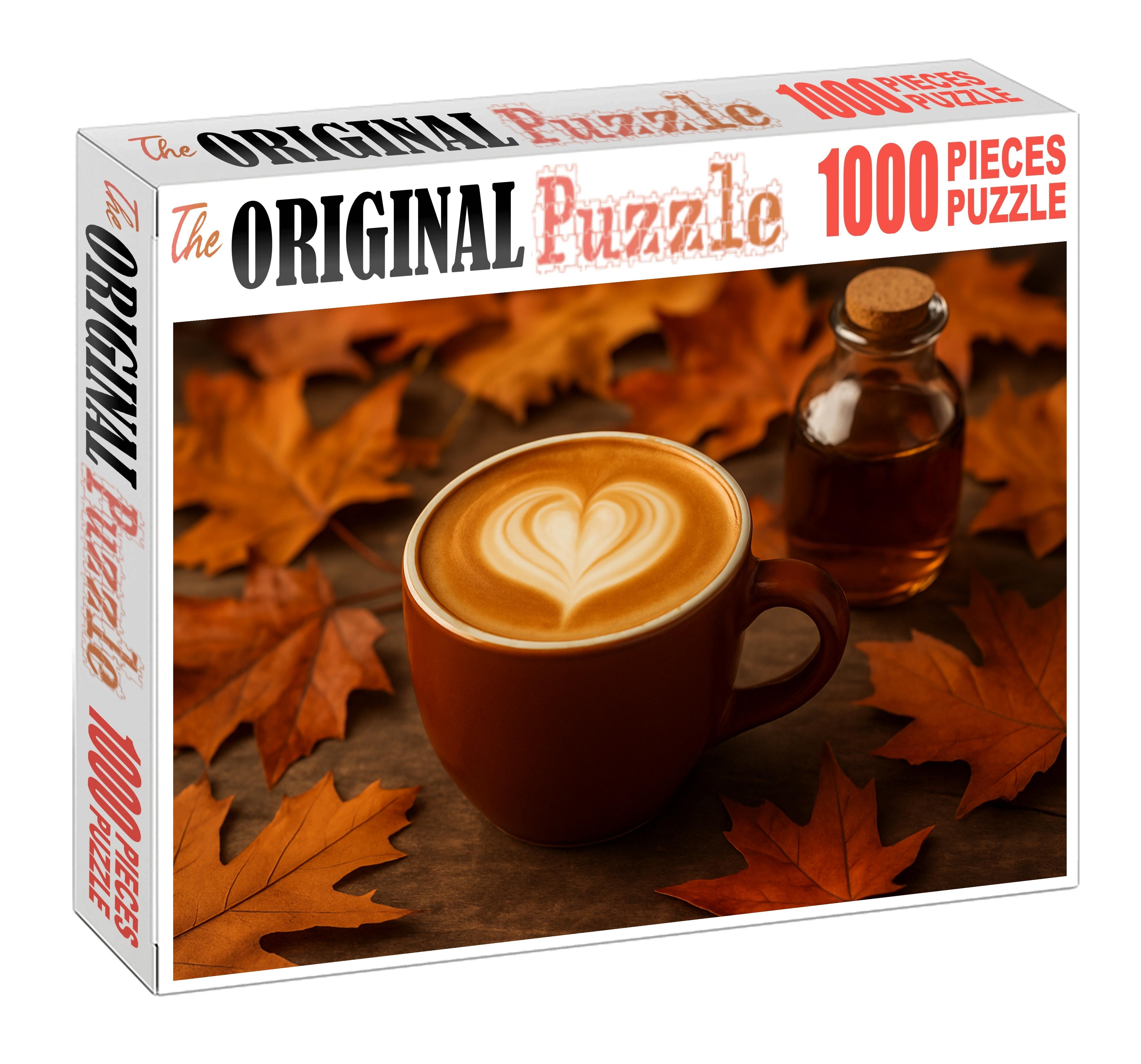 Maple Chestnut Latte Blend Unique Puzzle Design
