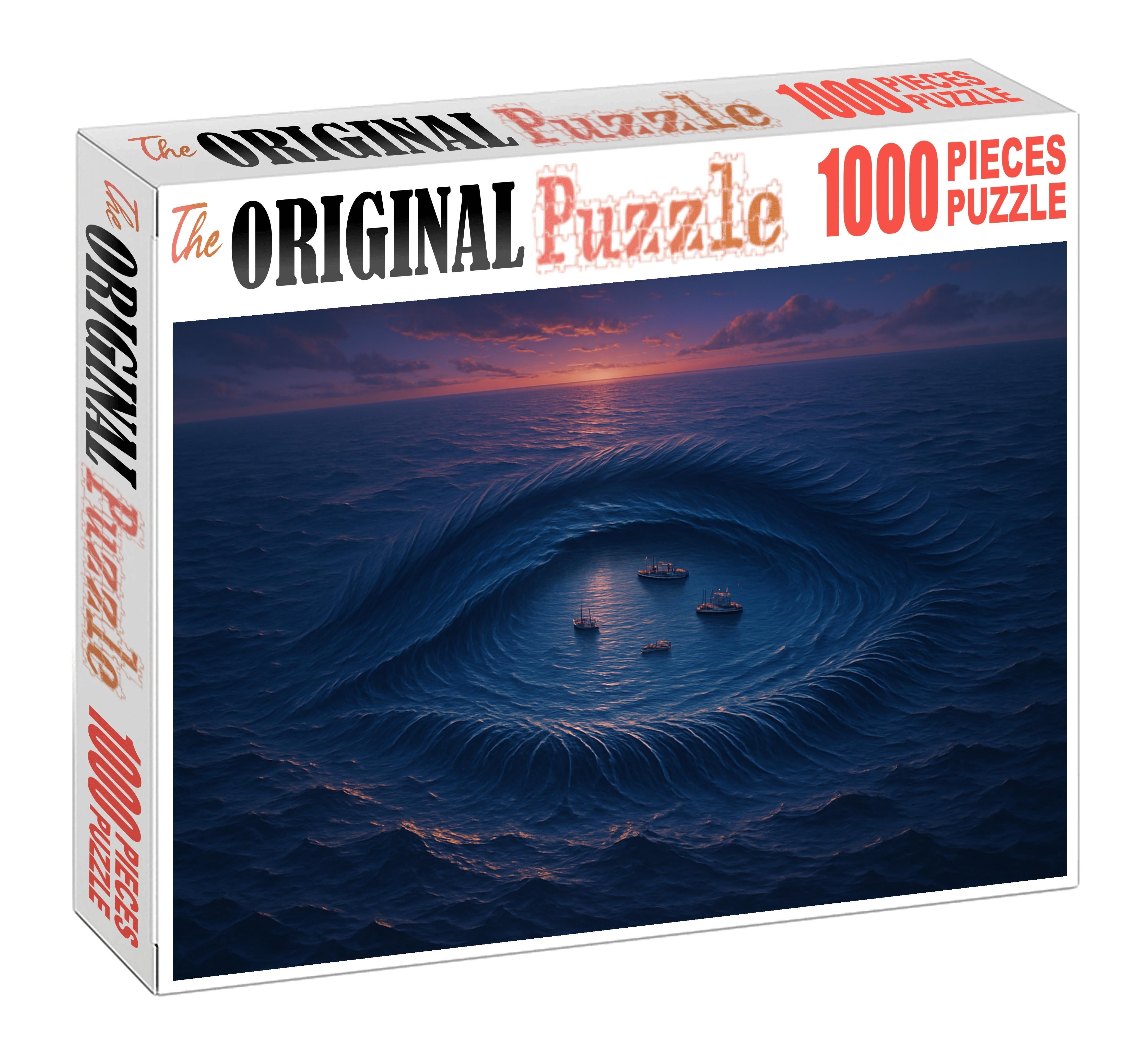 The Oceans Eye A Glistening Eye In A Boundless Sea 1000 Piece Puzzle