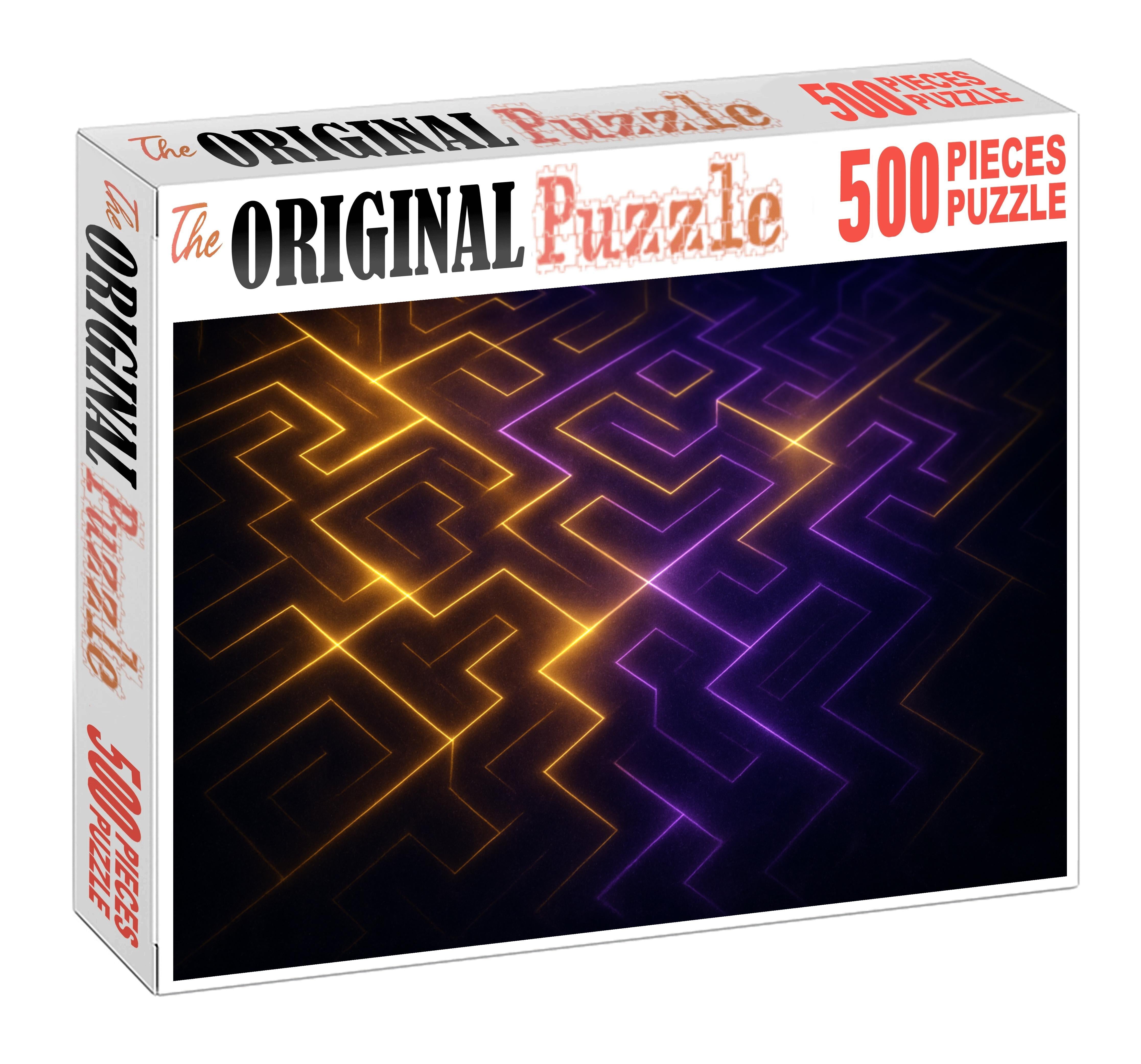 Labyrinth Of Luminous Paradoxes 1000 Piece Puzzle