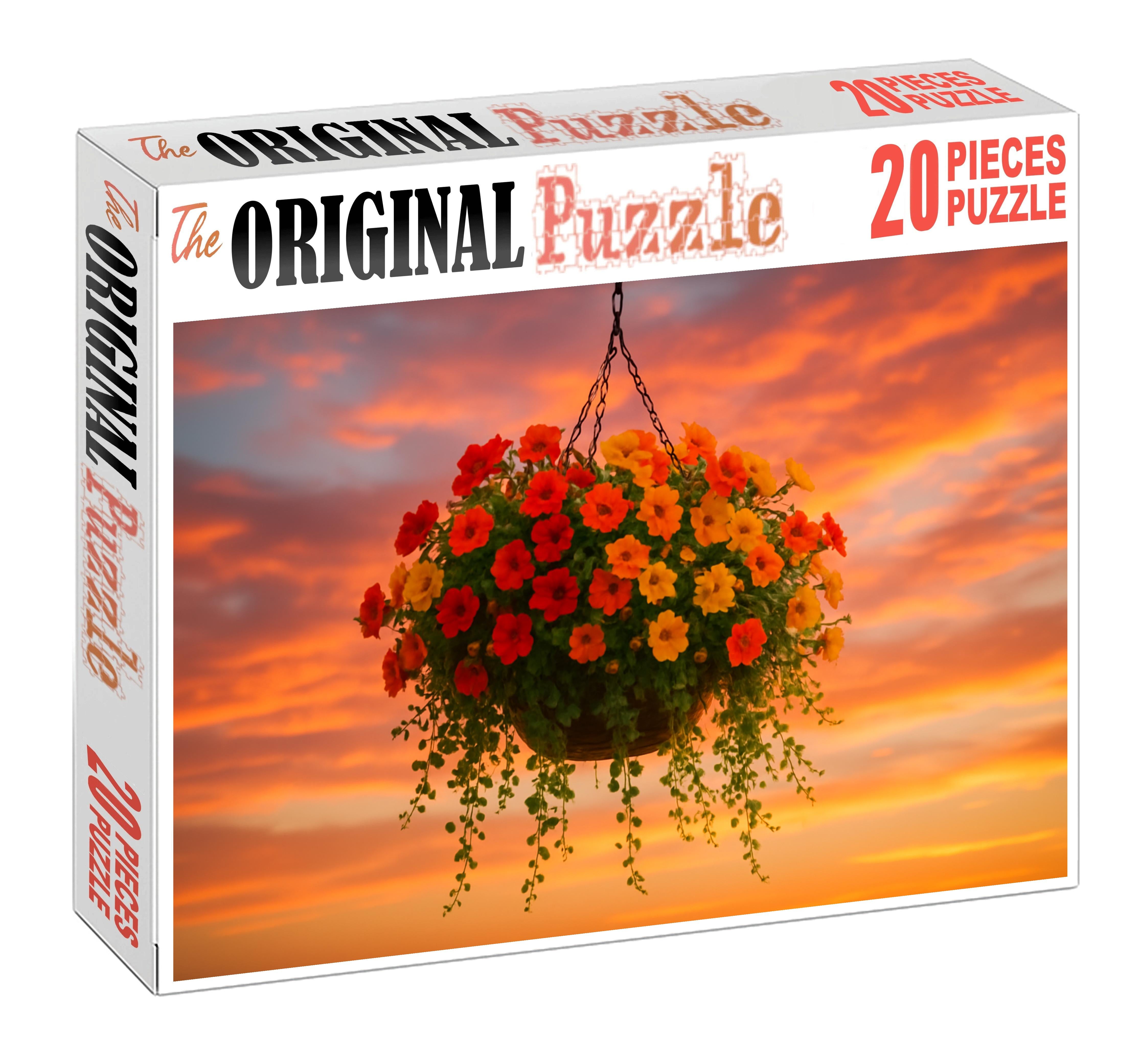 Sunset Glow Hanging Basket Challenging Puzzles