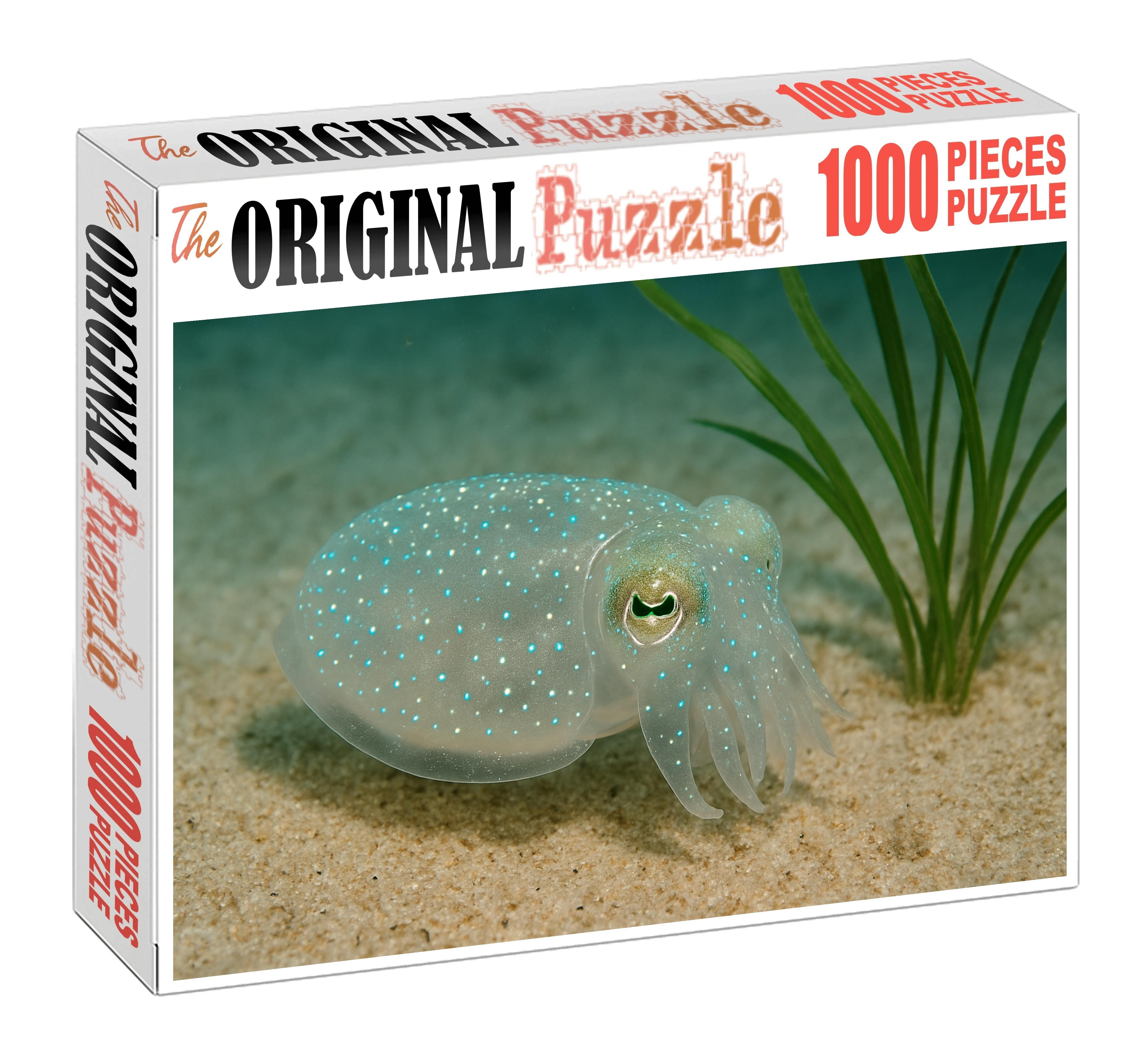Glass-spotted Cuttlefish Translucent Hunter With Reactive Color Display Puzzle Collection