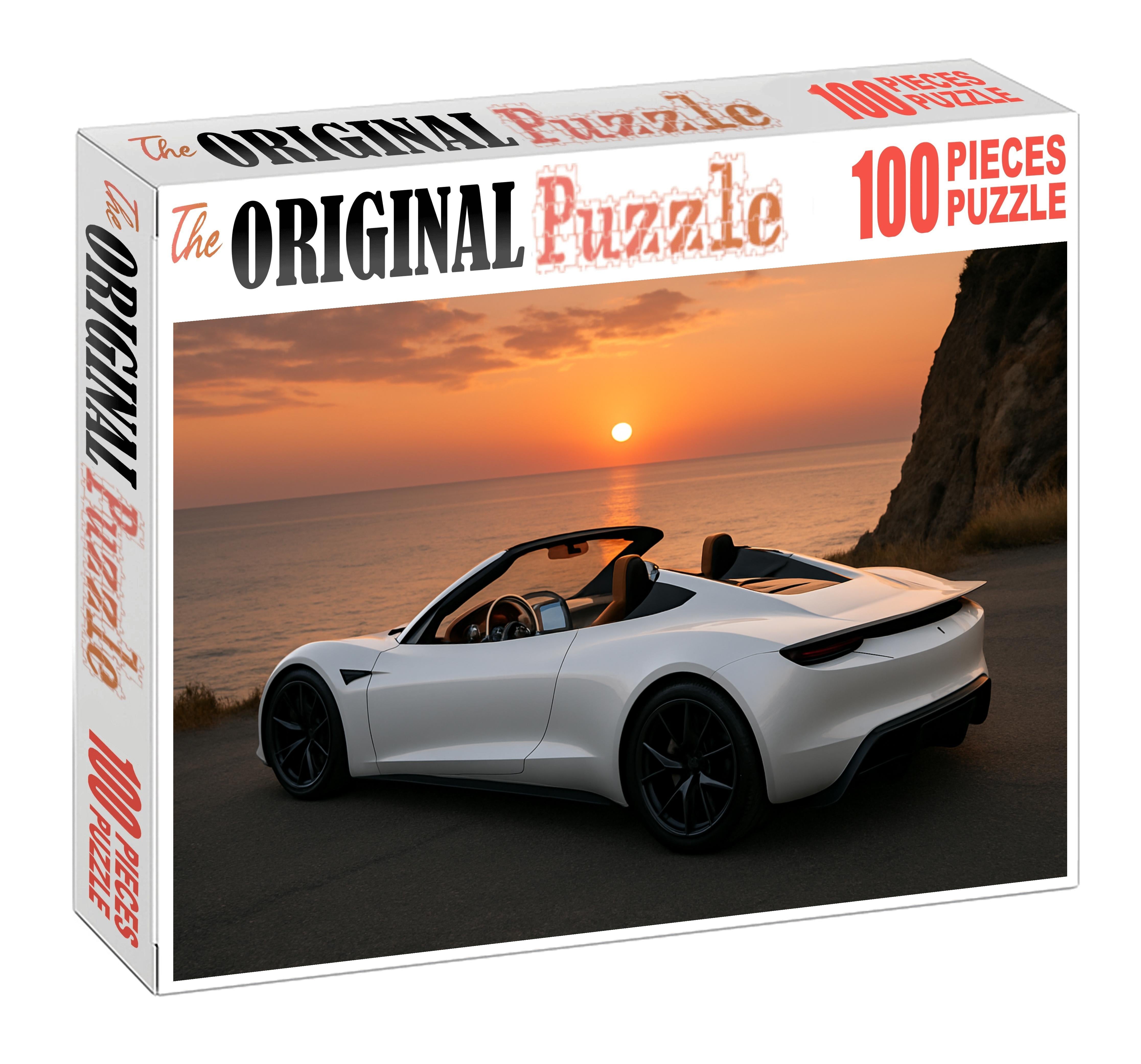 Nimbus Aero Ev Futuristic Electric Roadster With Enhanced Handling 300 Piece Puzzle