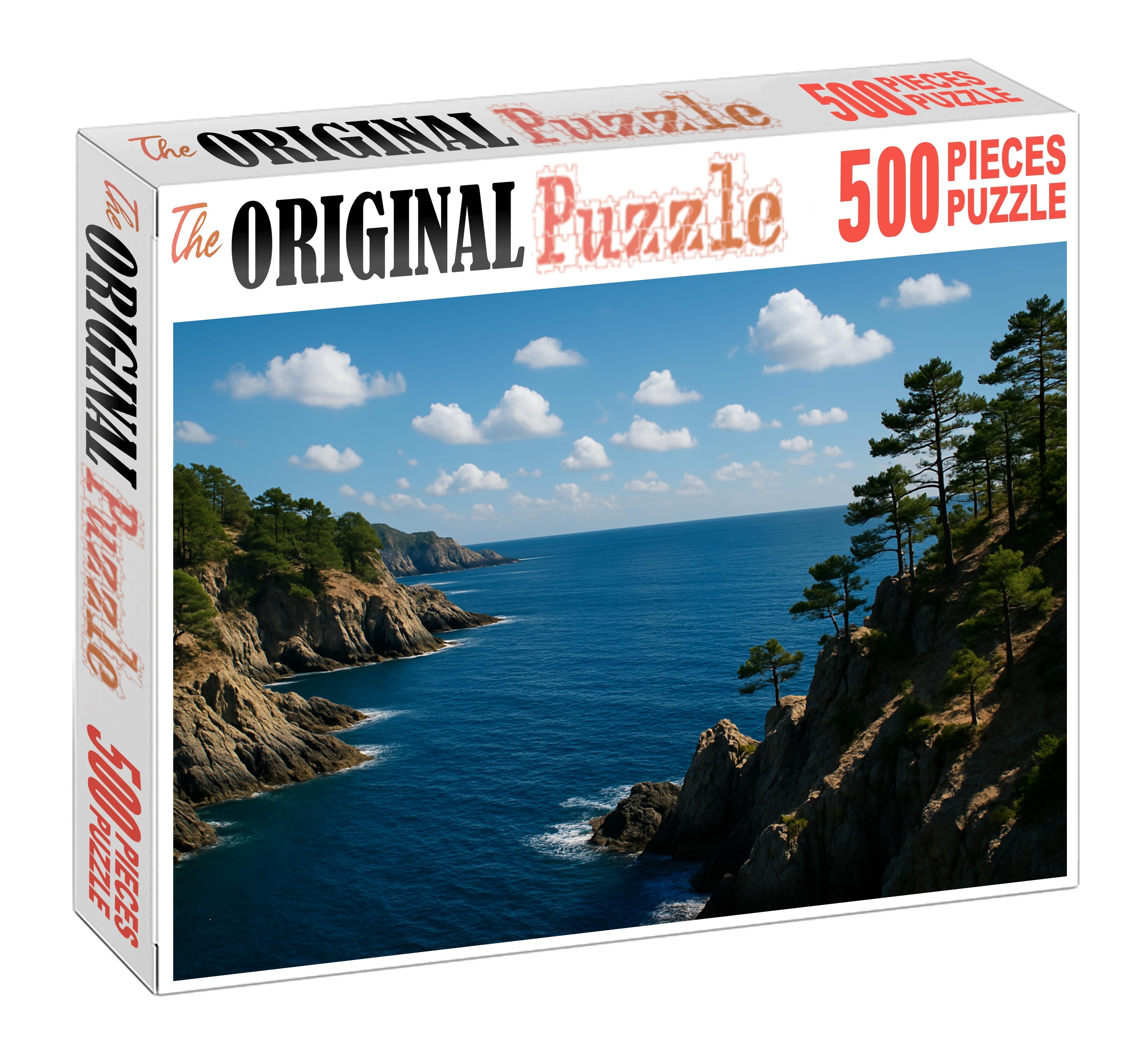 Azure Ocean Headland Challenging Puzzles