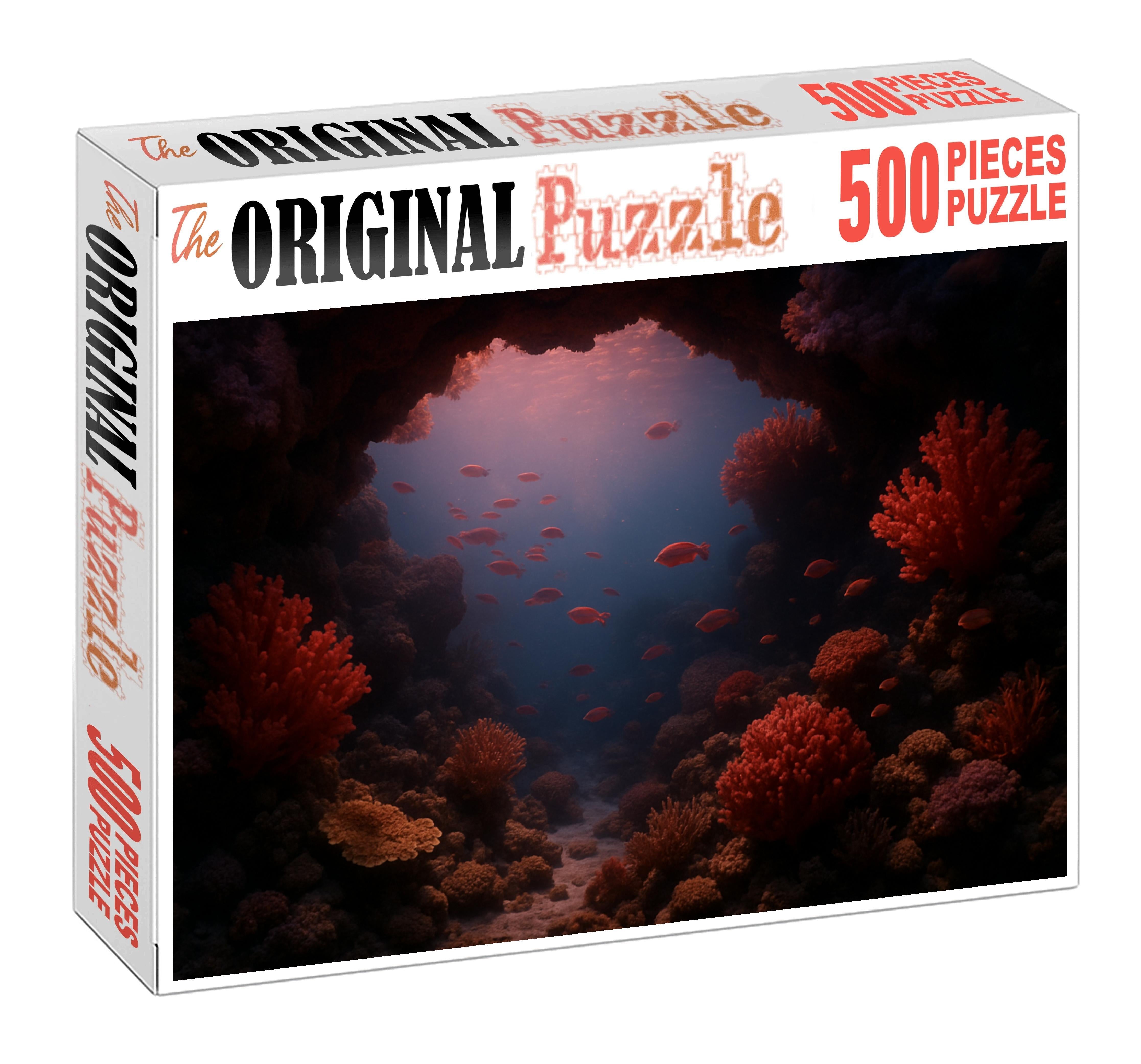 Crimson Deep Reef Hollow 100 Piece Puzzle