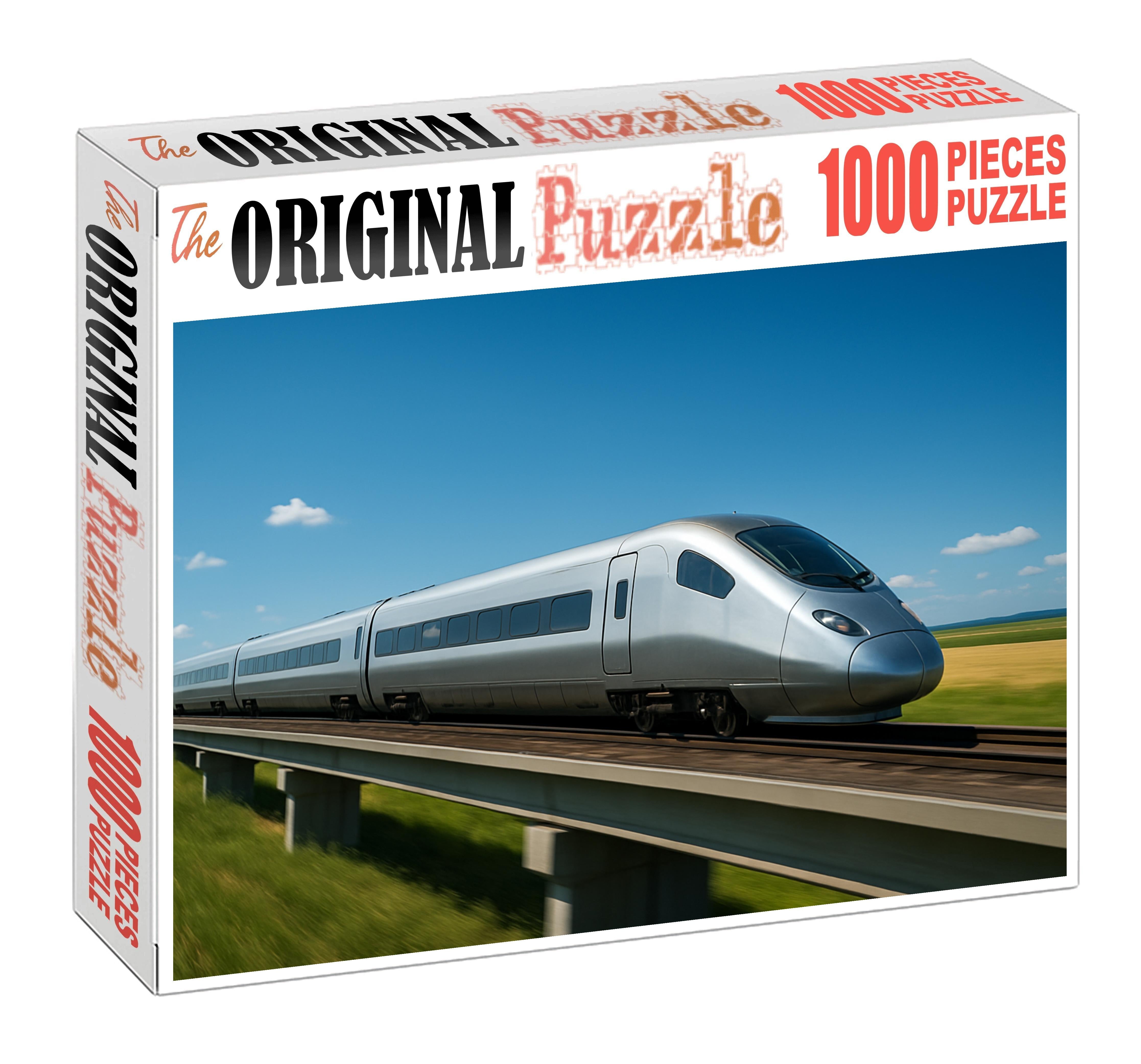 High-speed Hydrogen-powered Passenger Train 20 Piece Puzzle