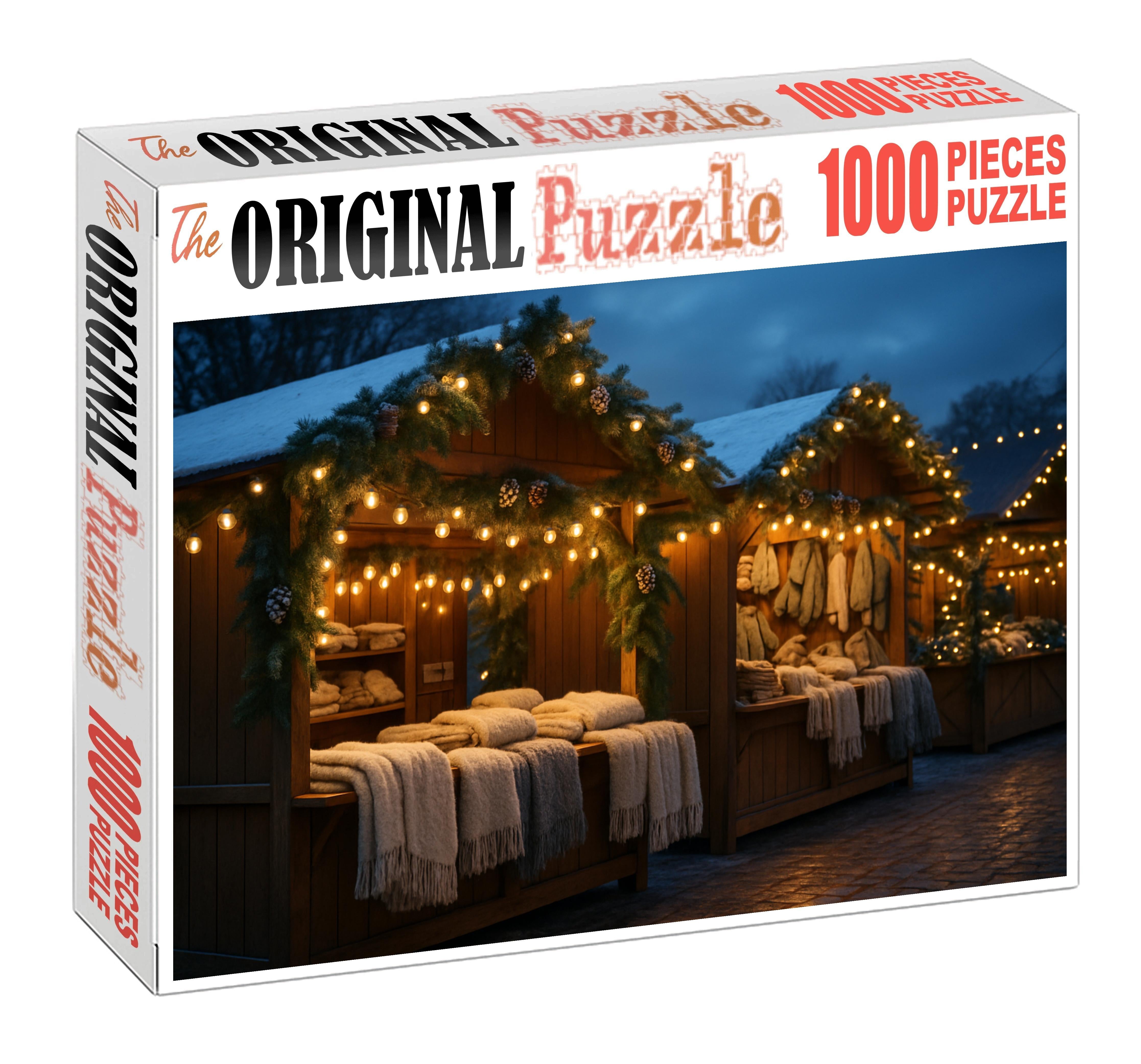 Frosted Twilight Market 1000 Piece Puzzle