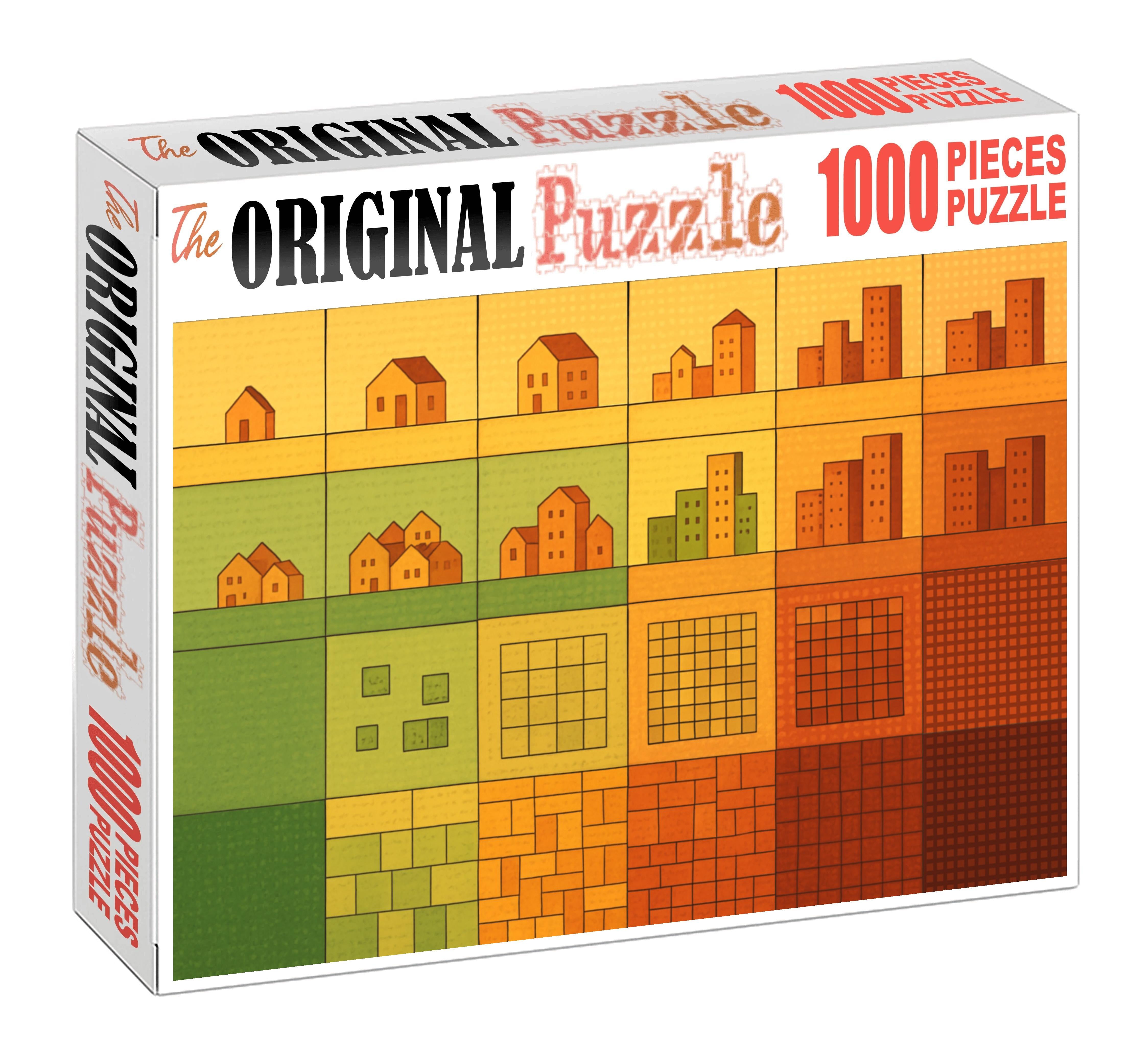 Urban Growth Mosaic Diagram 50 Piece Puzzle
