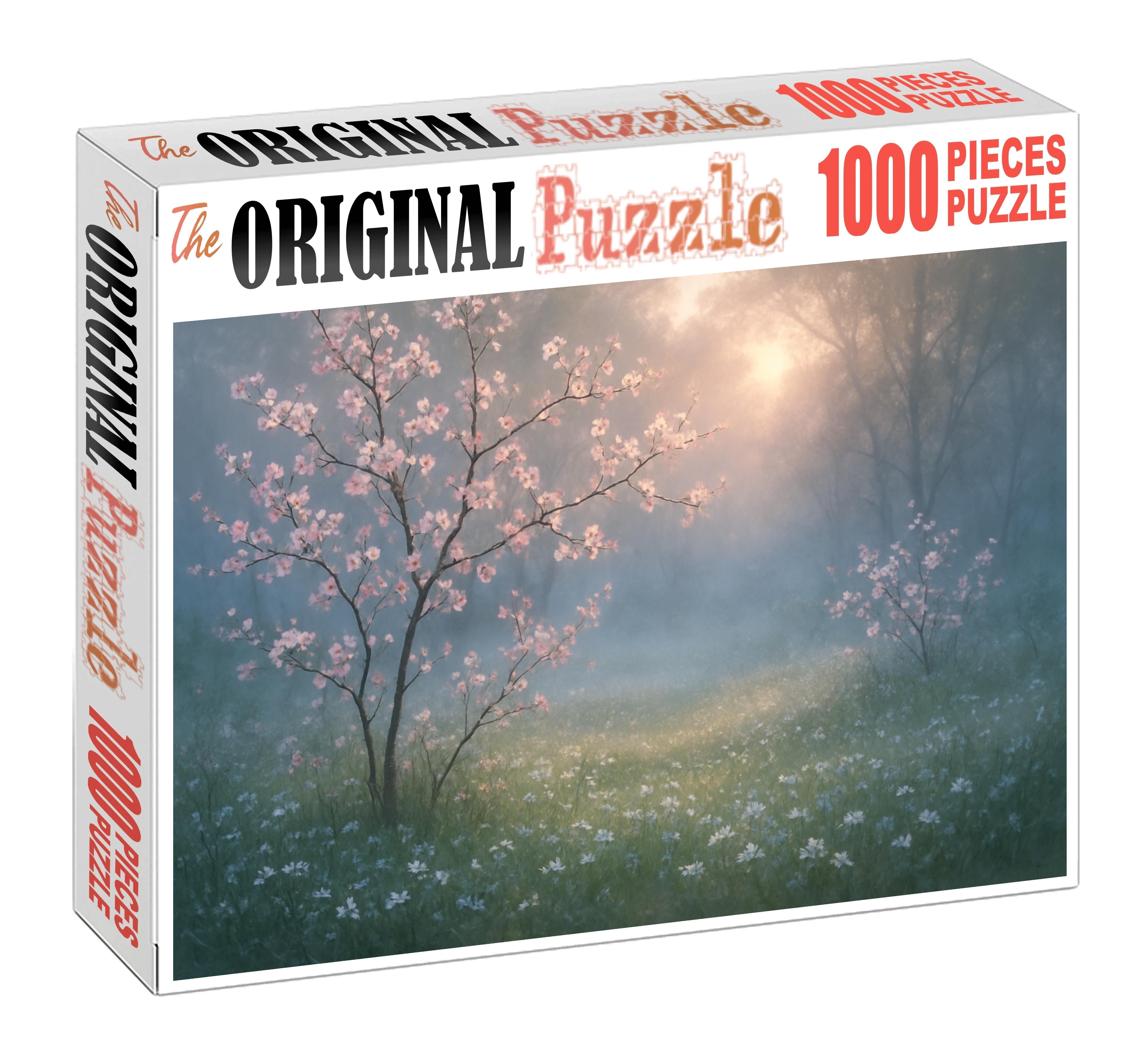 Blossom Glade At Dawn Custom Jigsaw Puzzle