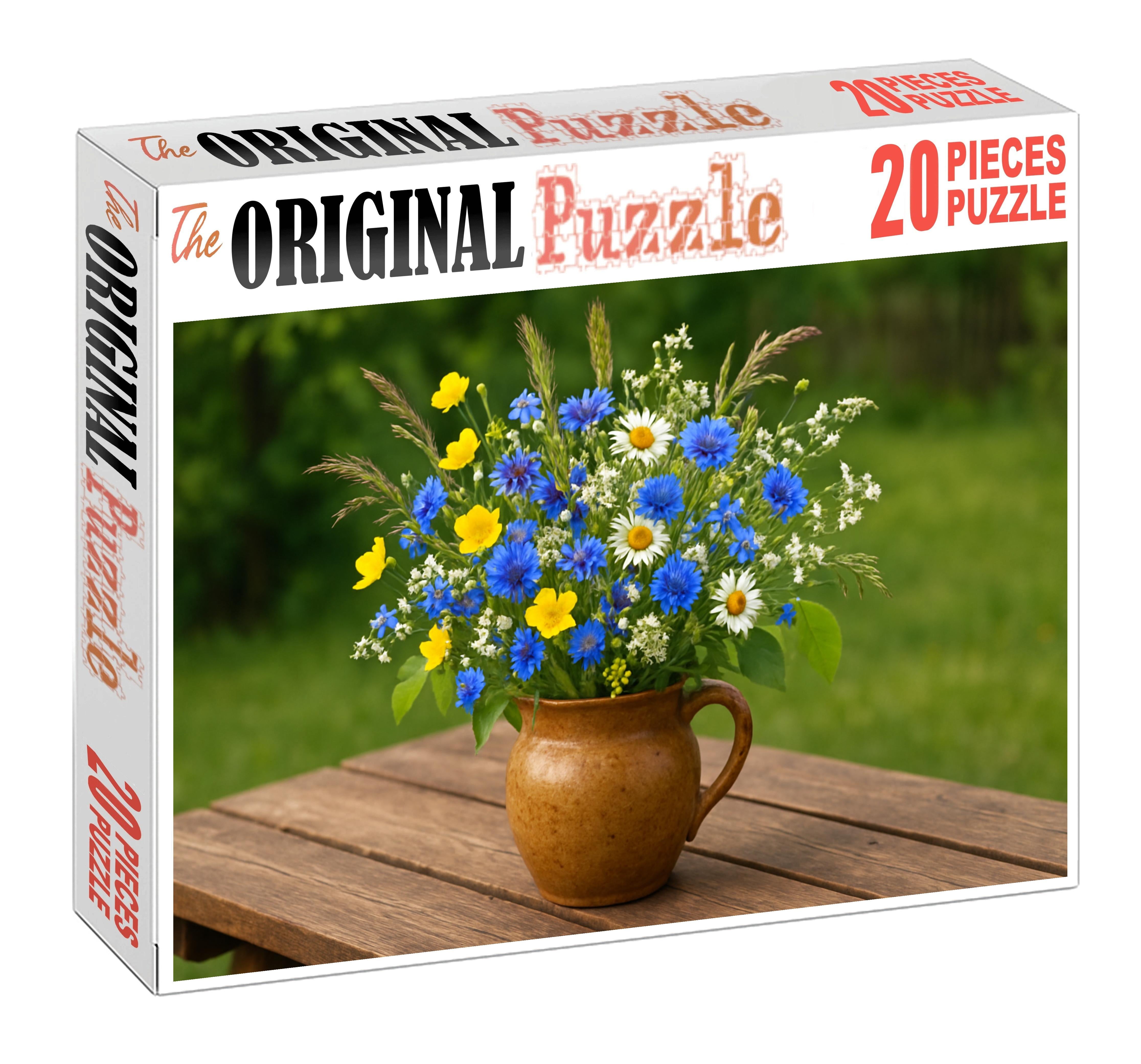Fresh Meadow Mix In Ceramic Container Puzzle Challenge
