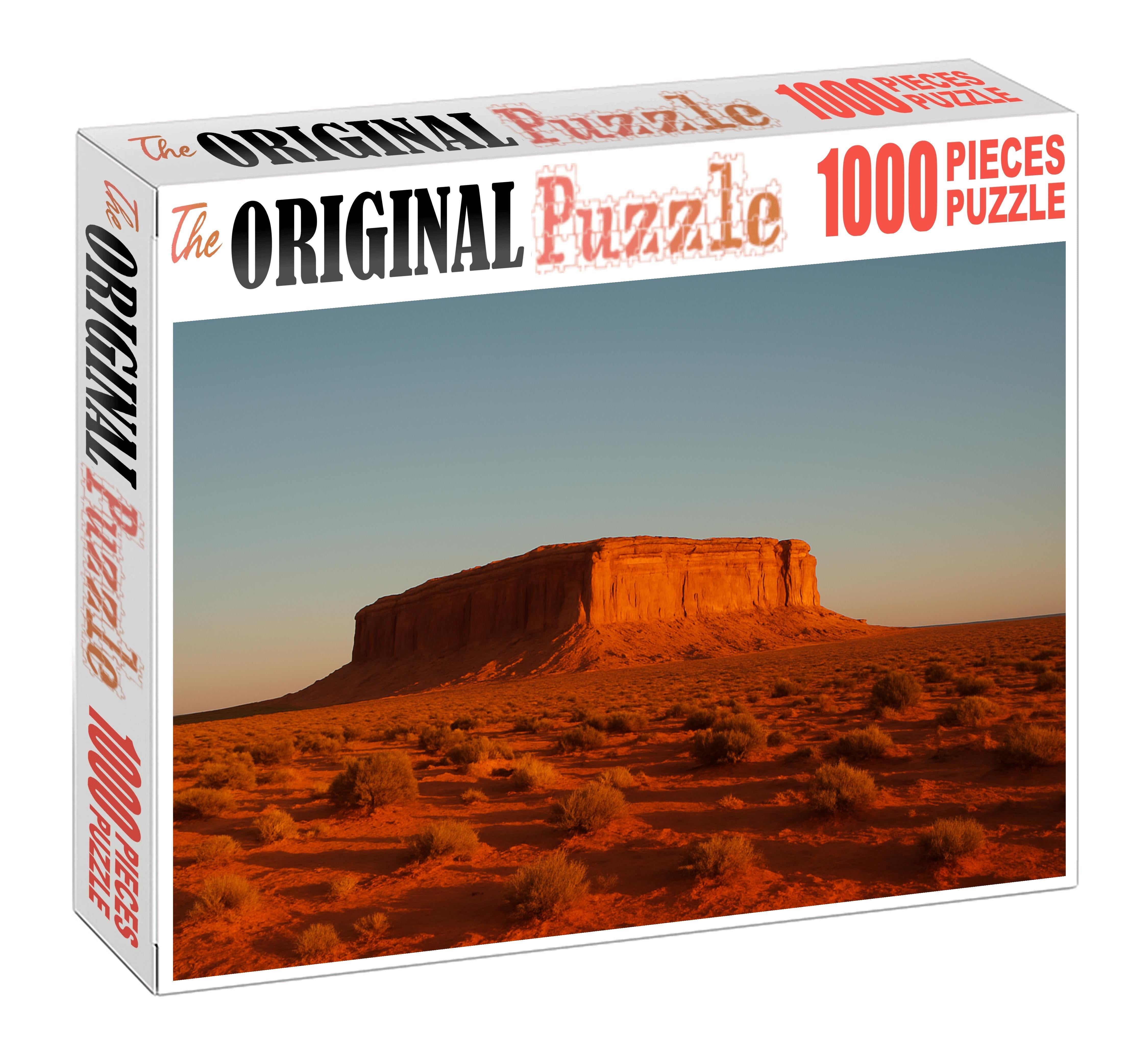 Sunset Amber Plateau Puzzle Collection