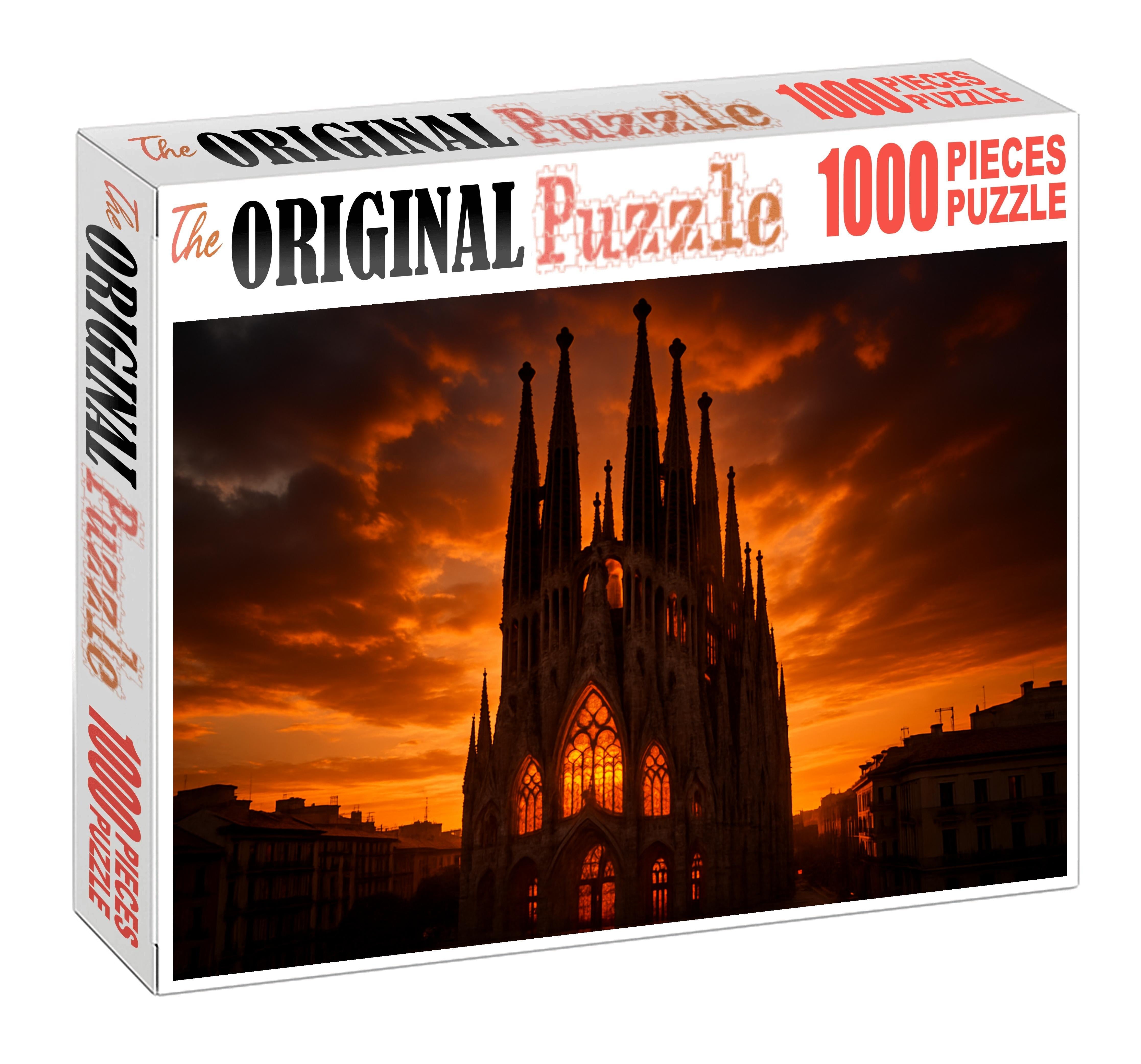 Sagrada Famlia Barcelona Spain Acknowledged By 7205 Globally As Antoni Gauds Masterpiece Puzzle Fun
