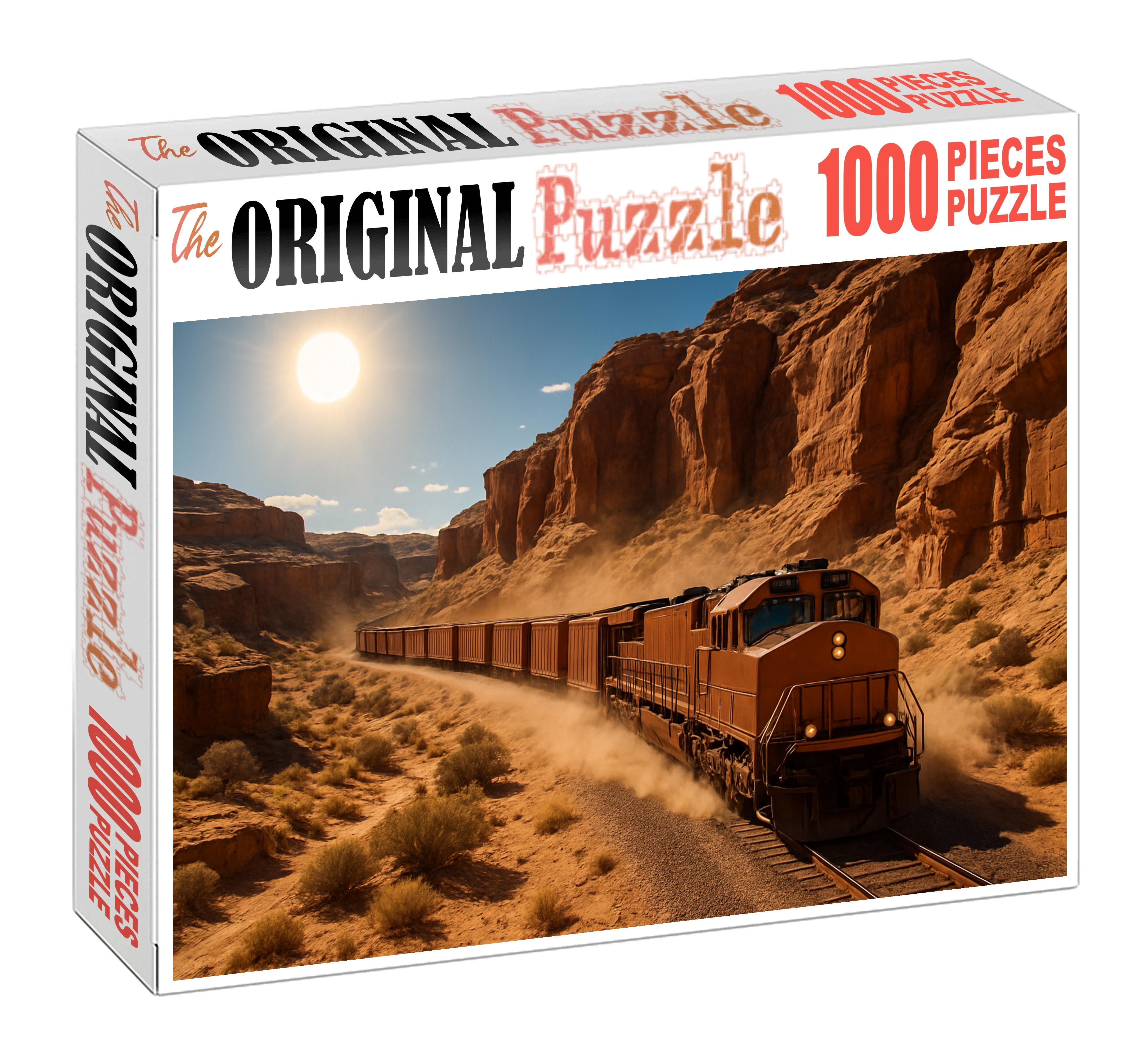Copper Canyon Freight Hauler Large Format Puzzle