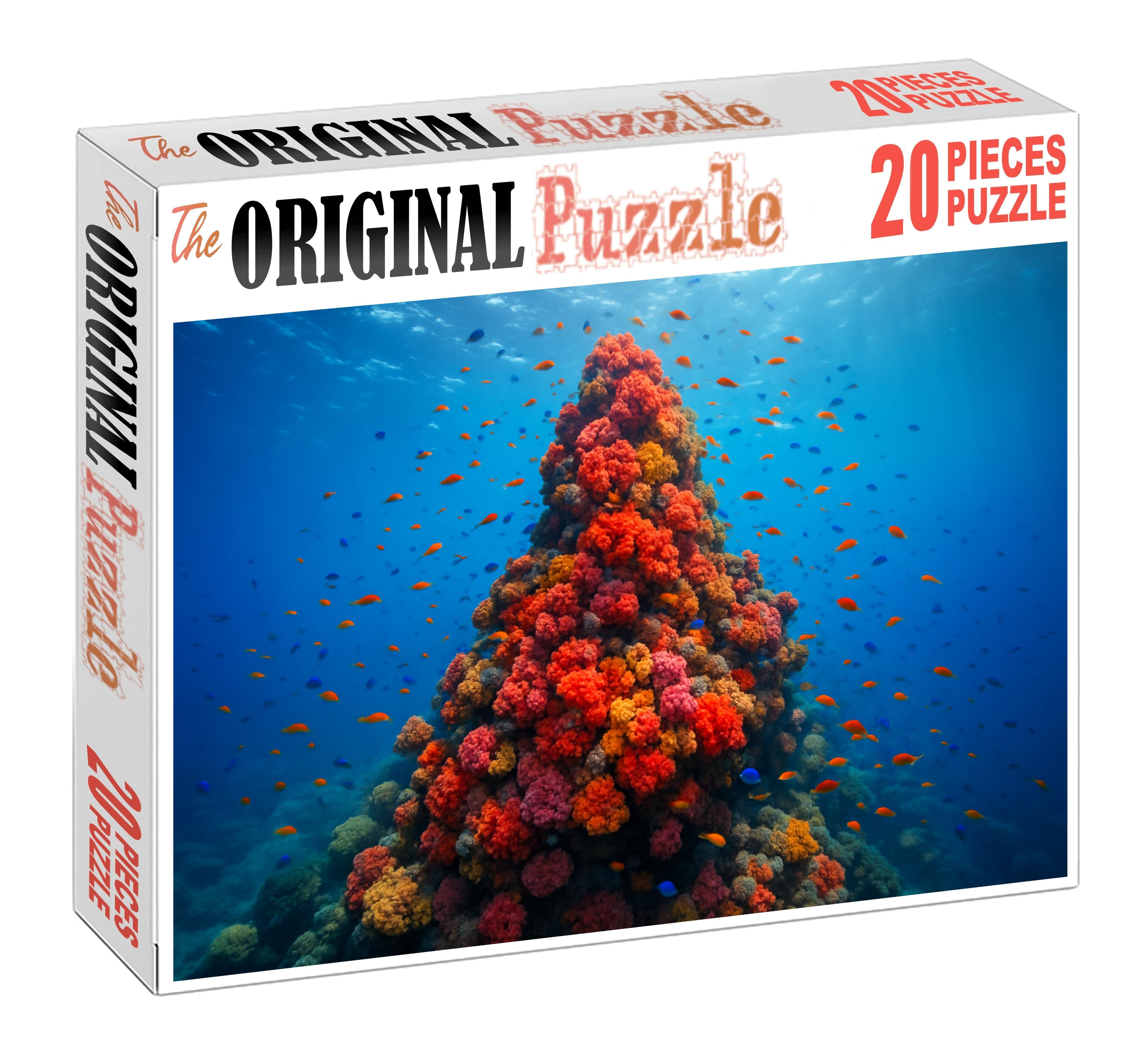 Sunlit Coral Pinnacle Puzzle For Adults