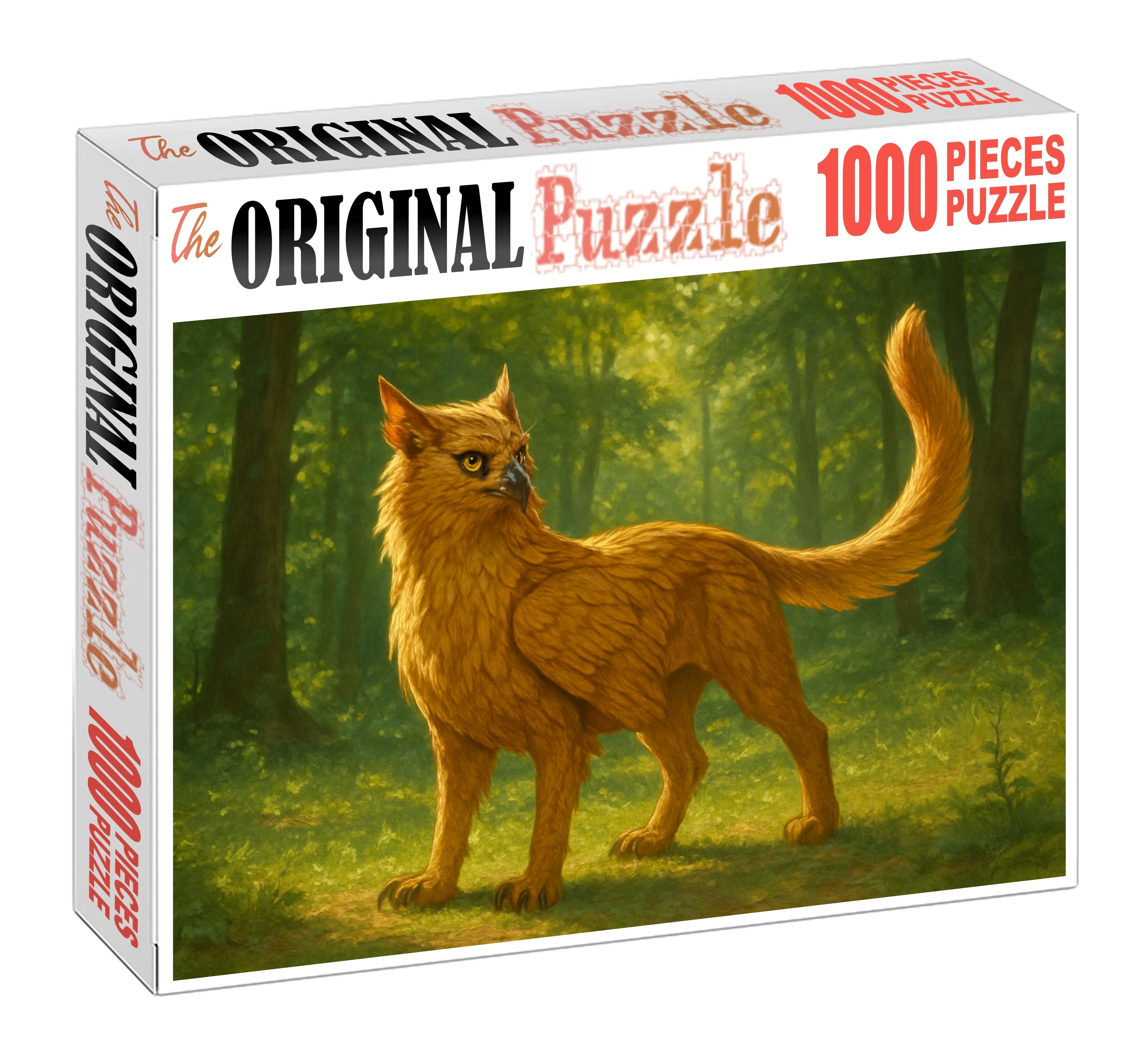 Amber Crest Golden Feathered Scent Hound With Spirited Drive Puzzle Collection