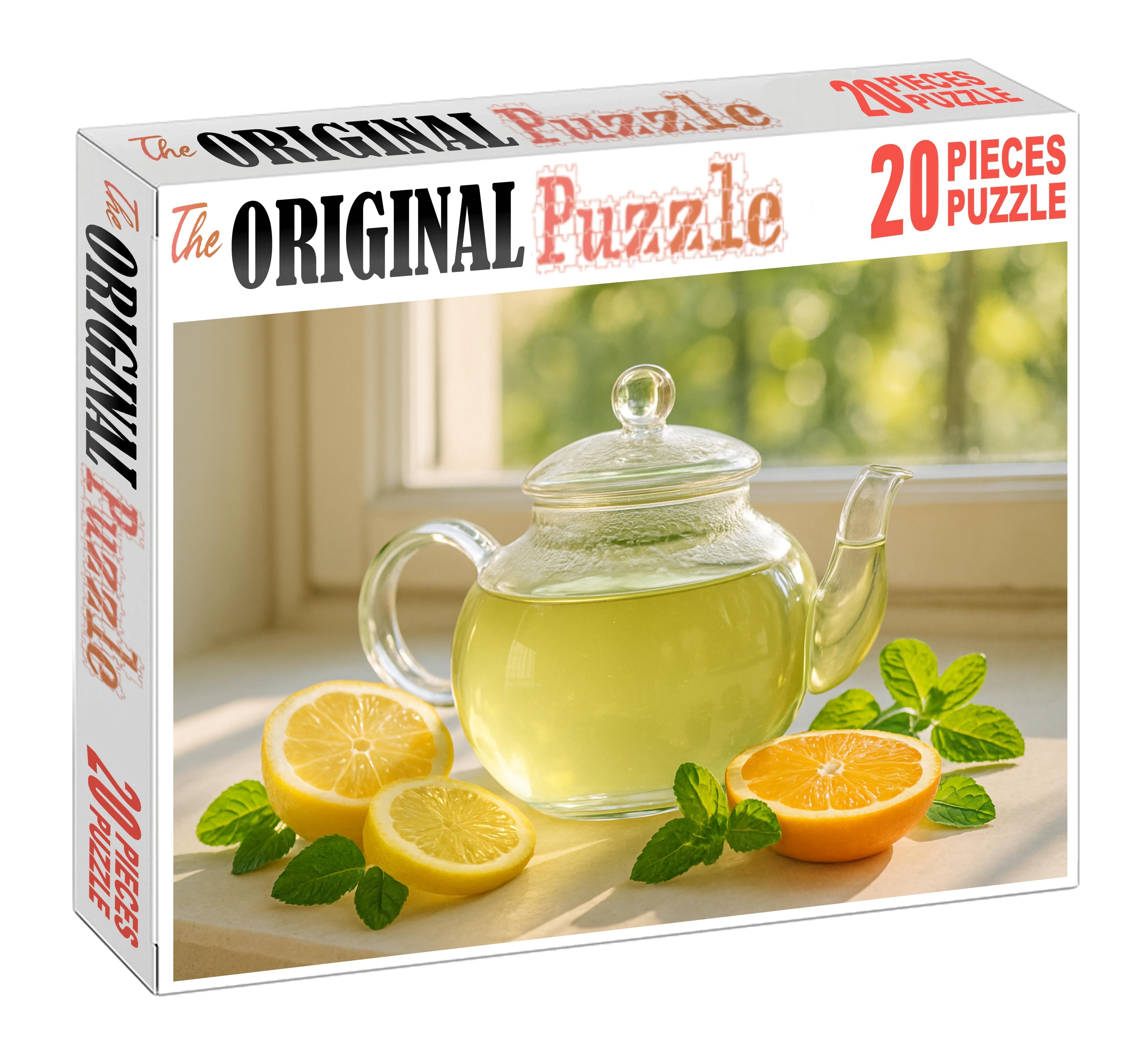 Citrus Garden Green Puzzle For Kids