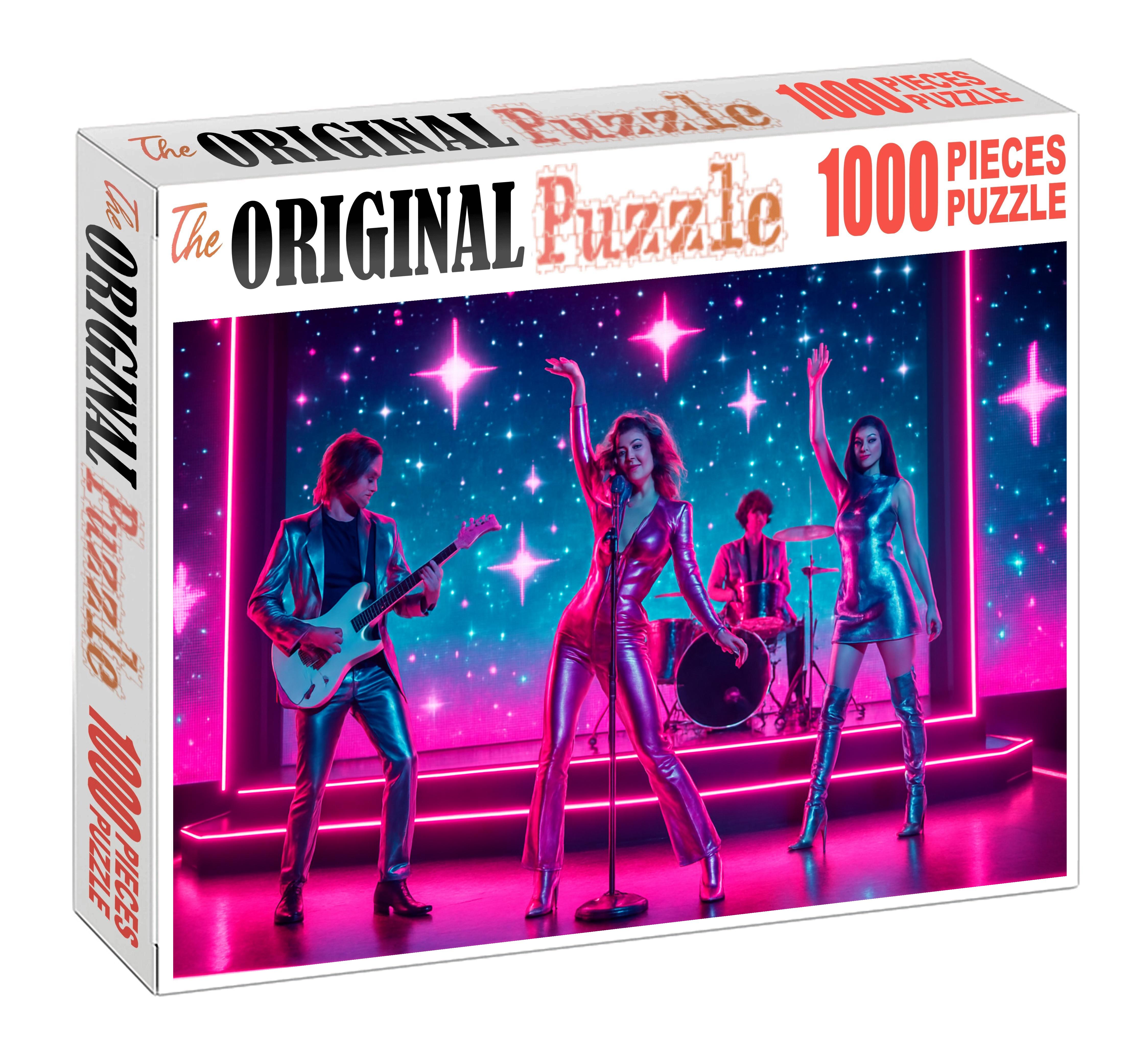 Synthpop Galaxy Cruise Vibrant Retro-futurism In Sound And Style Puzzle Challenge