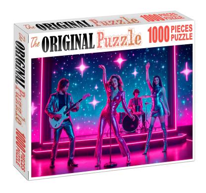 Synthpop Galaxy Cruise Vibrant Retro-futurism In Sound And Style Puzzle Challenge