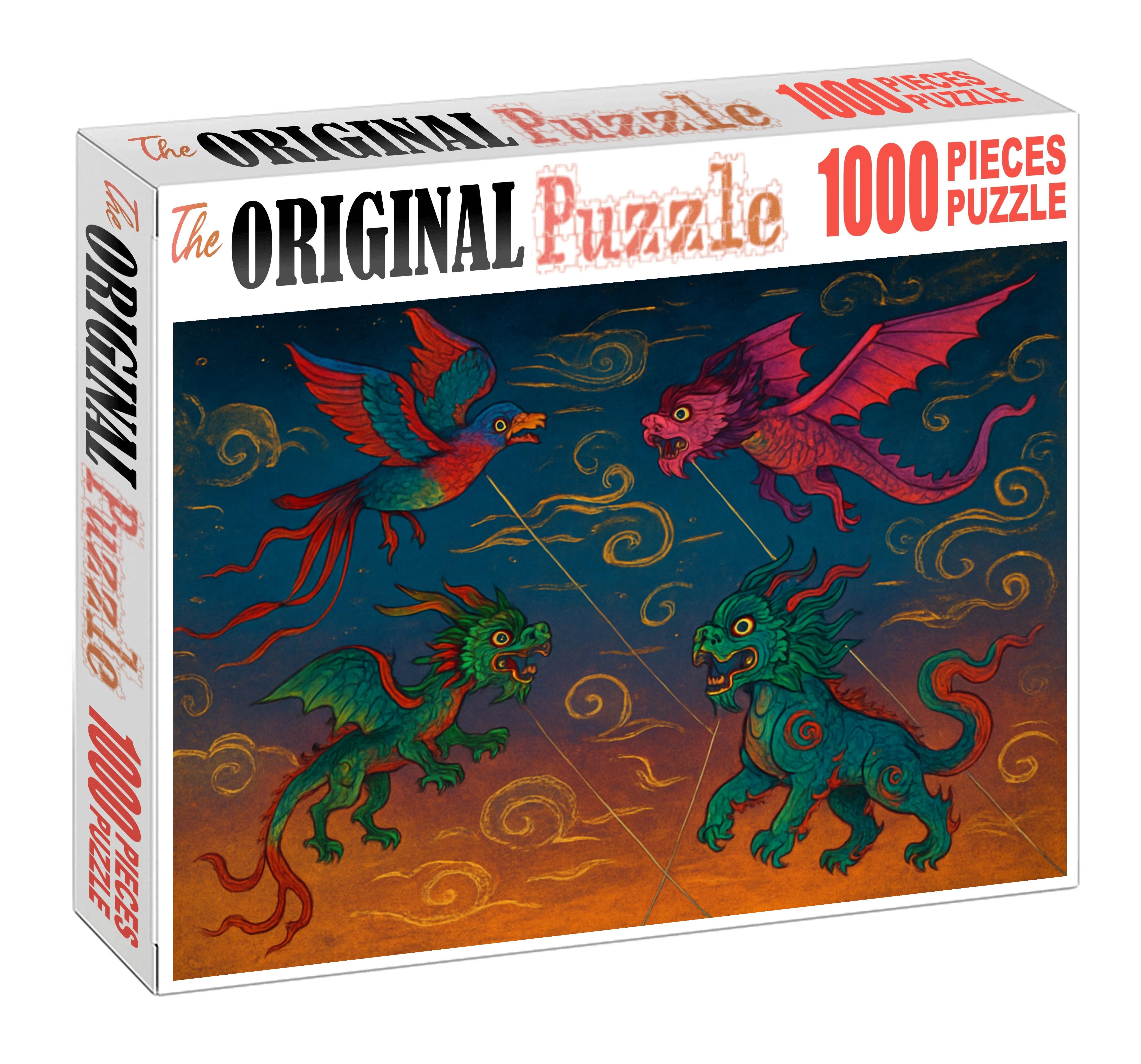 The Celestial Kite Festival Premium Puzzle Pieces