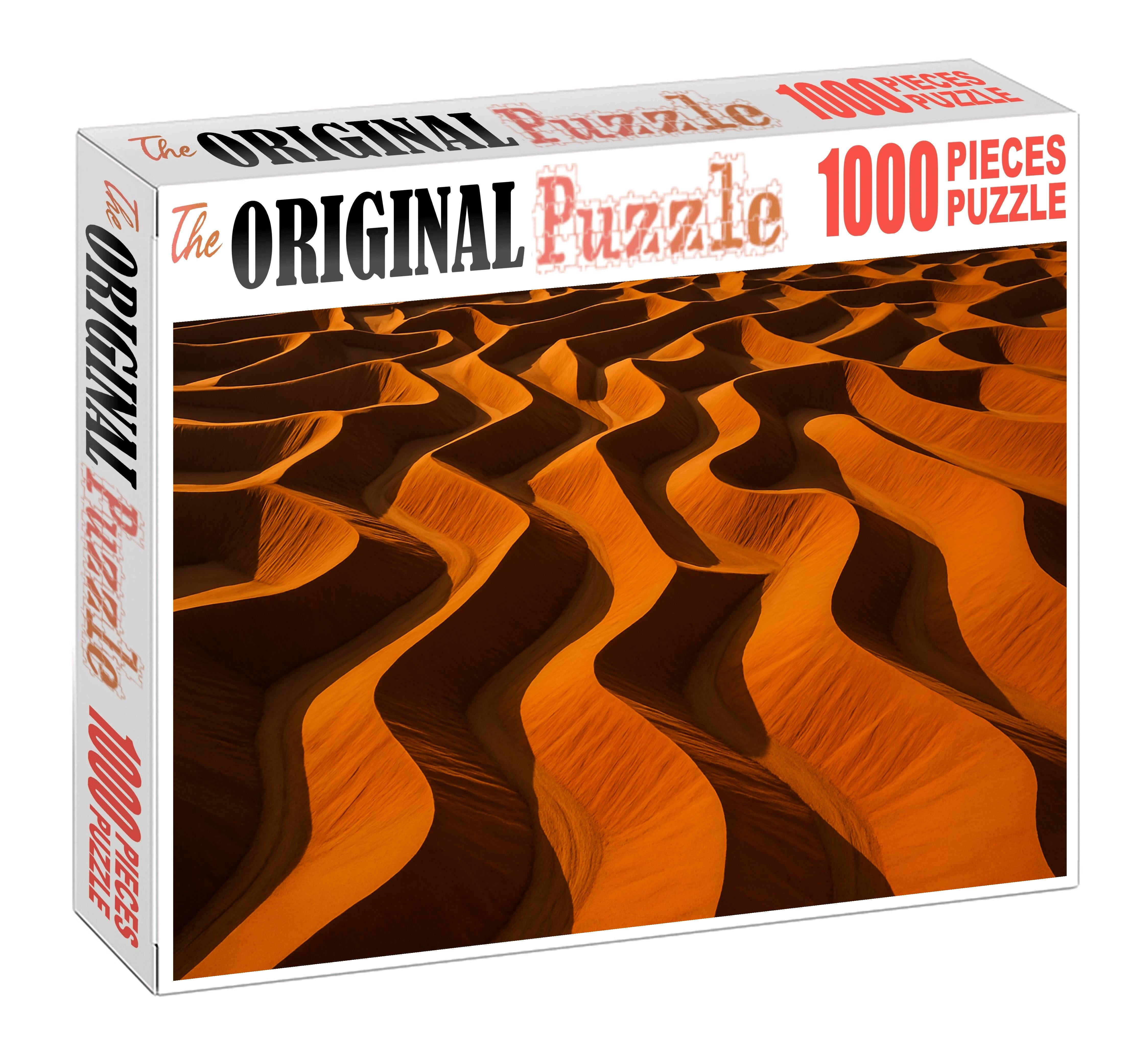 Saffron Dune Maze 200 Piece Puzzle