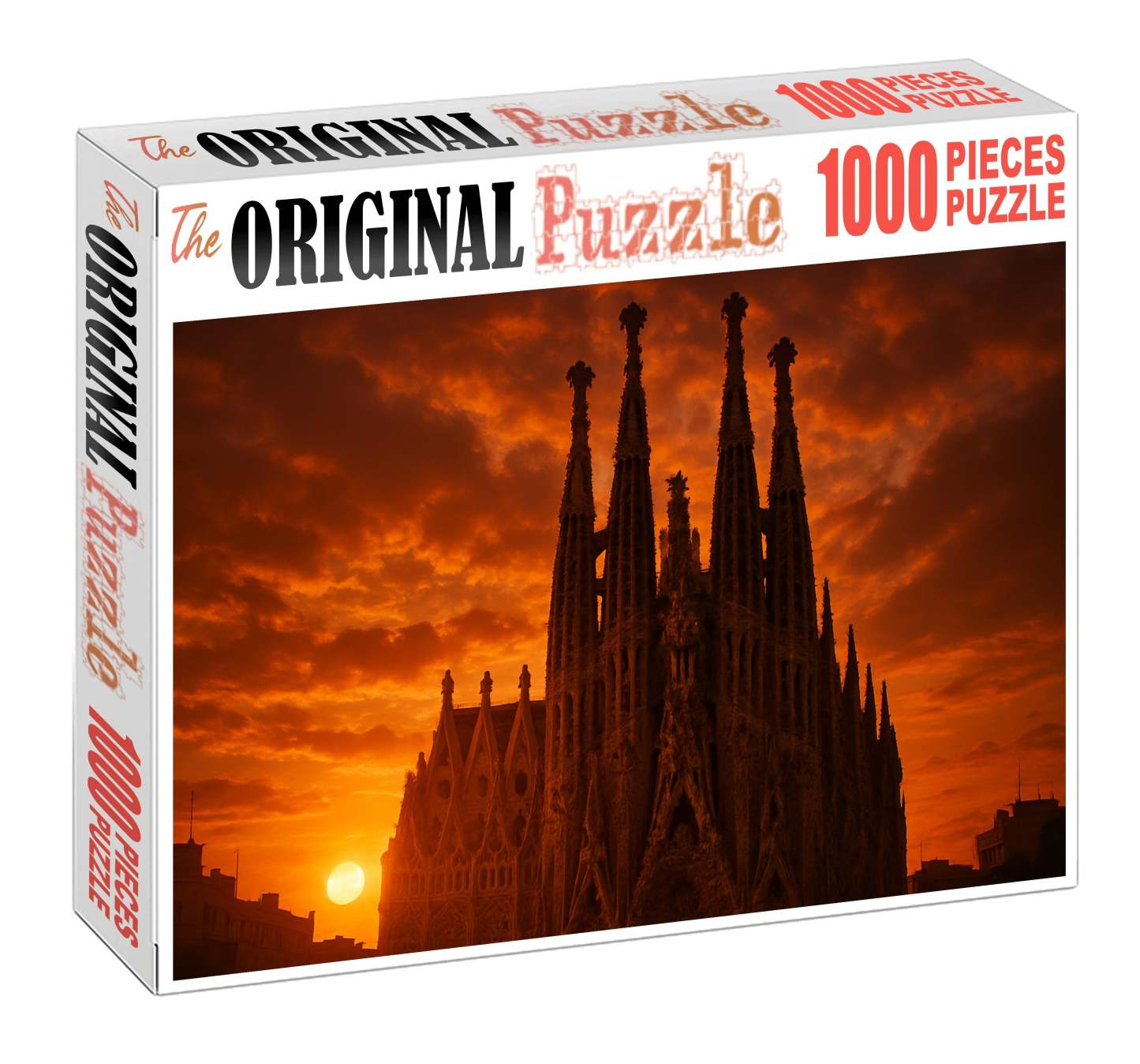 Sagrada Familia Barcelona Spain  Identified By 8234 Worldwide For Its Unique Architectural Synthesis Puzzle Challenge