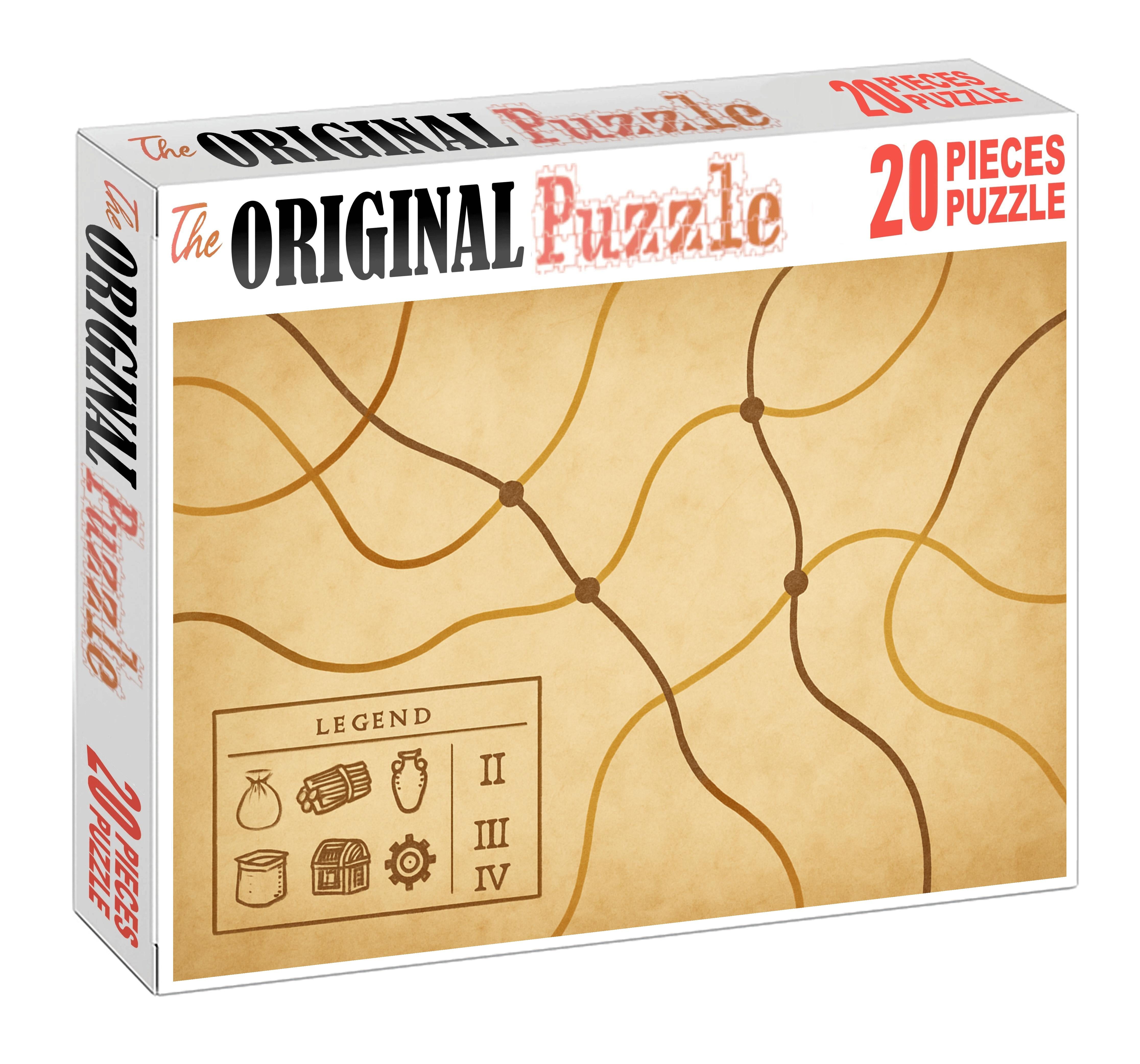 Historical Trade Route Network Diagram Easy Puzzles