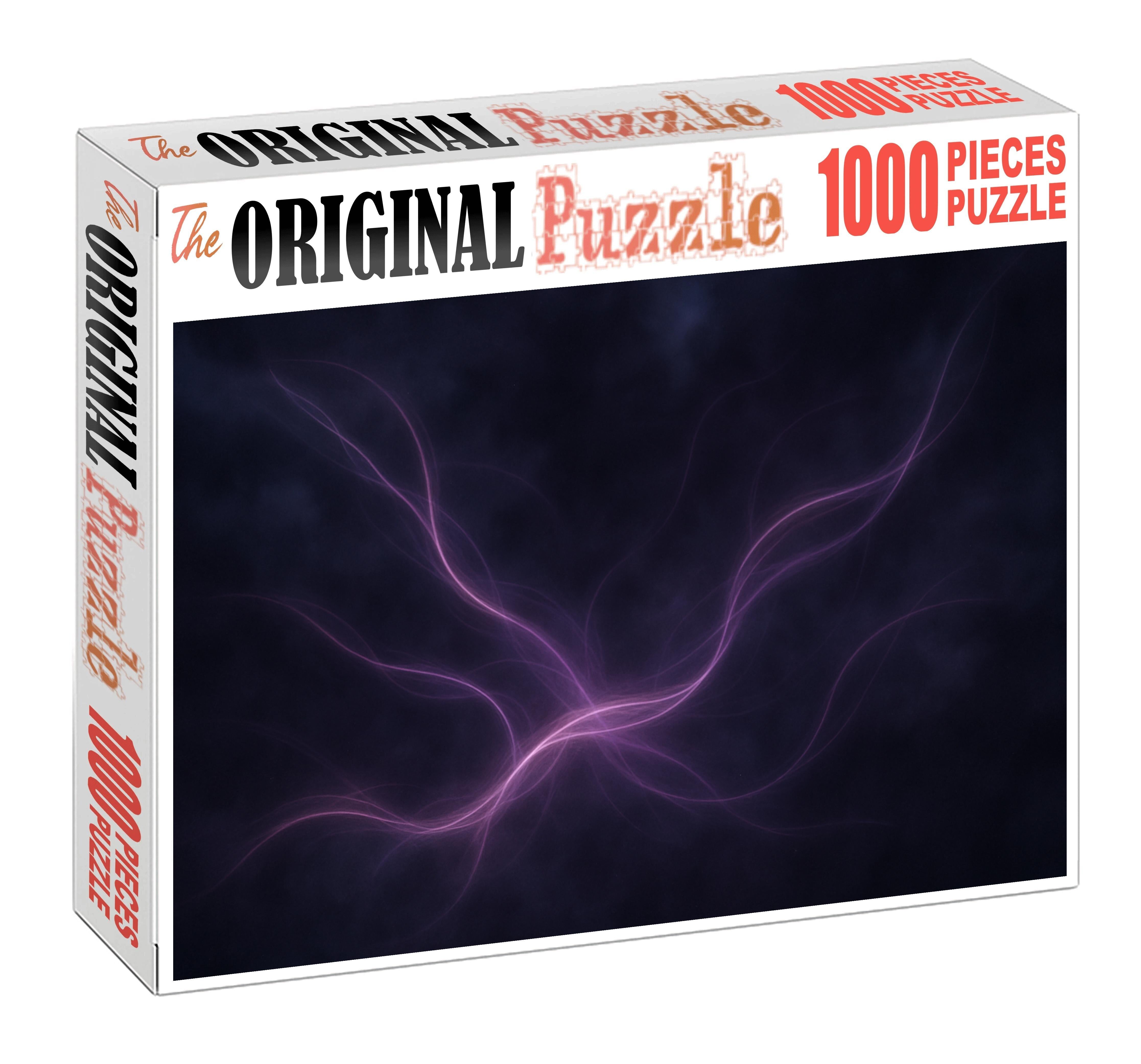 Glowing Nebular Tendrils Custom Jigsaw Puzzle