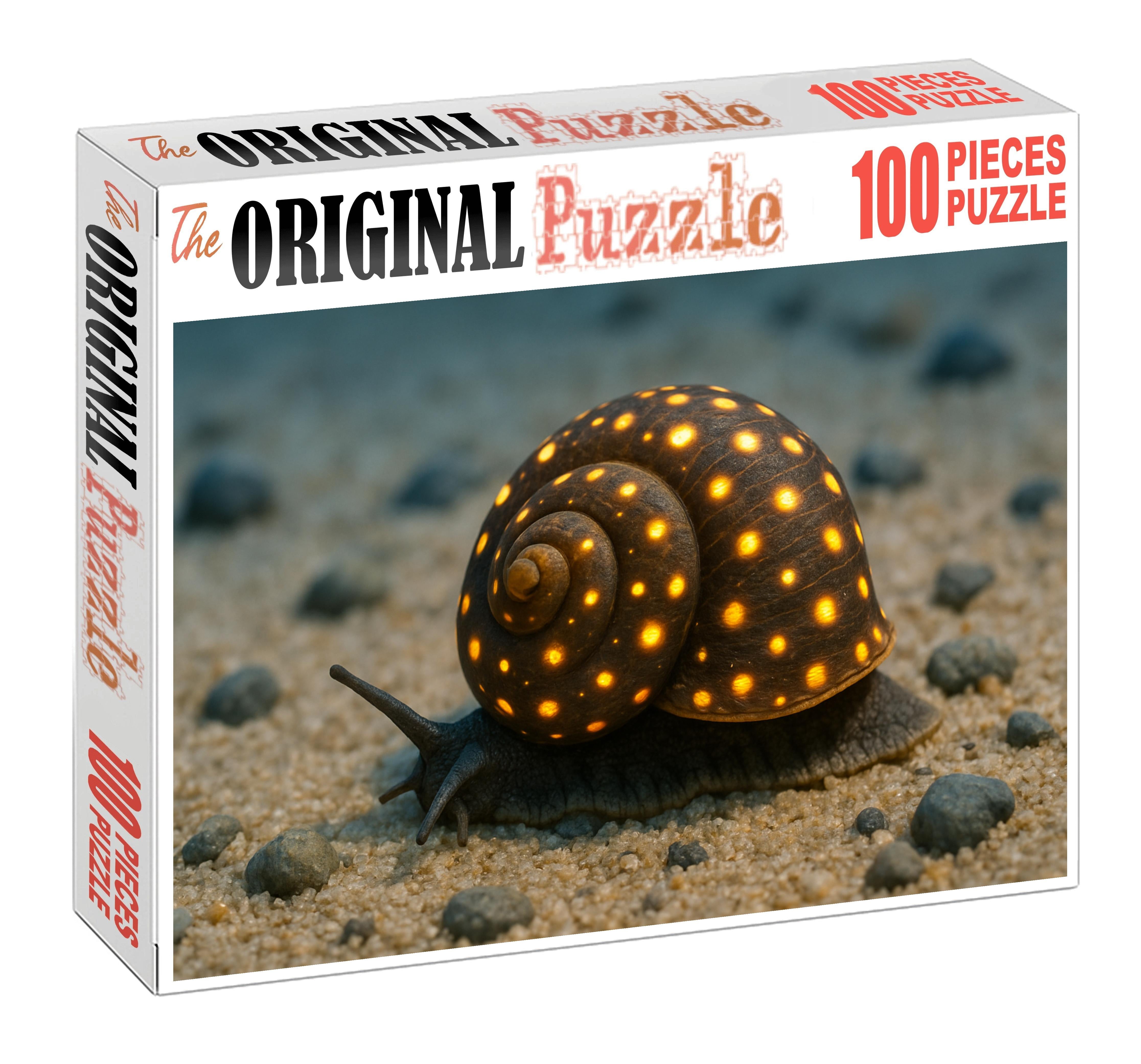 Golden Spotted Whelk Slow-moving Shell Dweller Challenging Puzzles