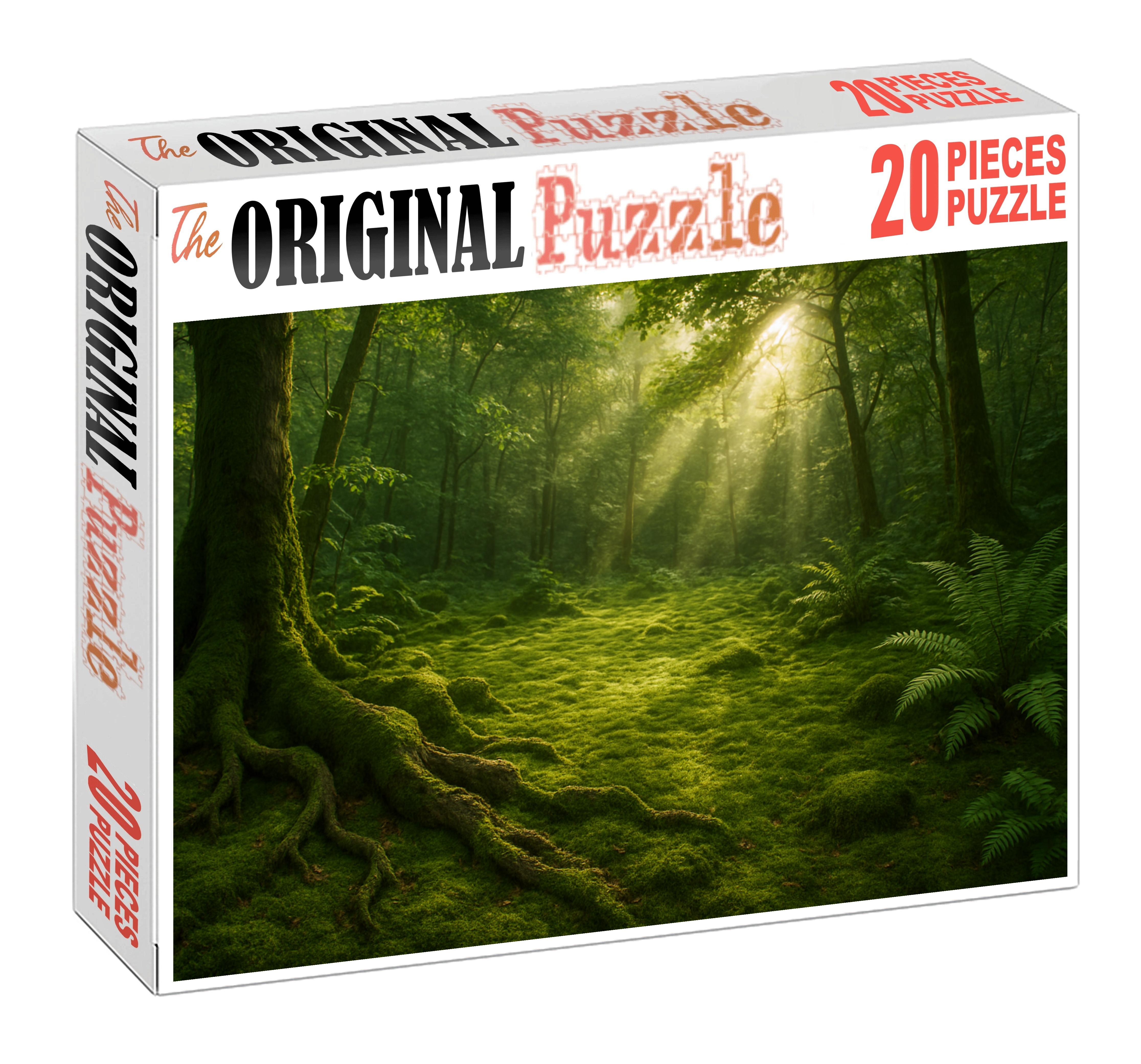 Mossy Forest Hollow 20 Piece Puzzle