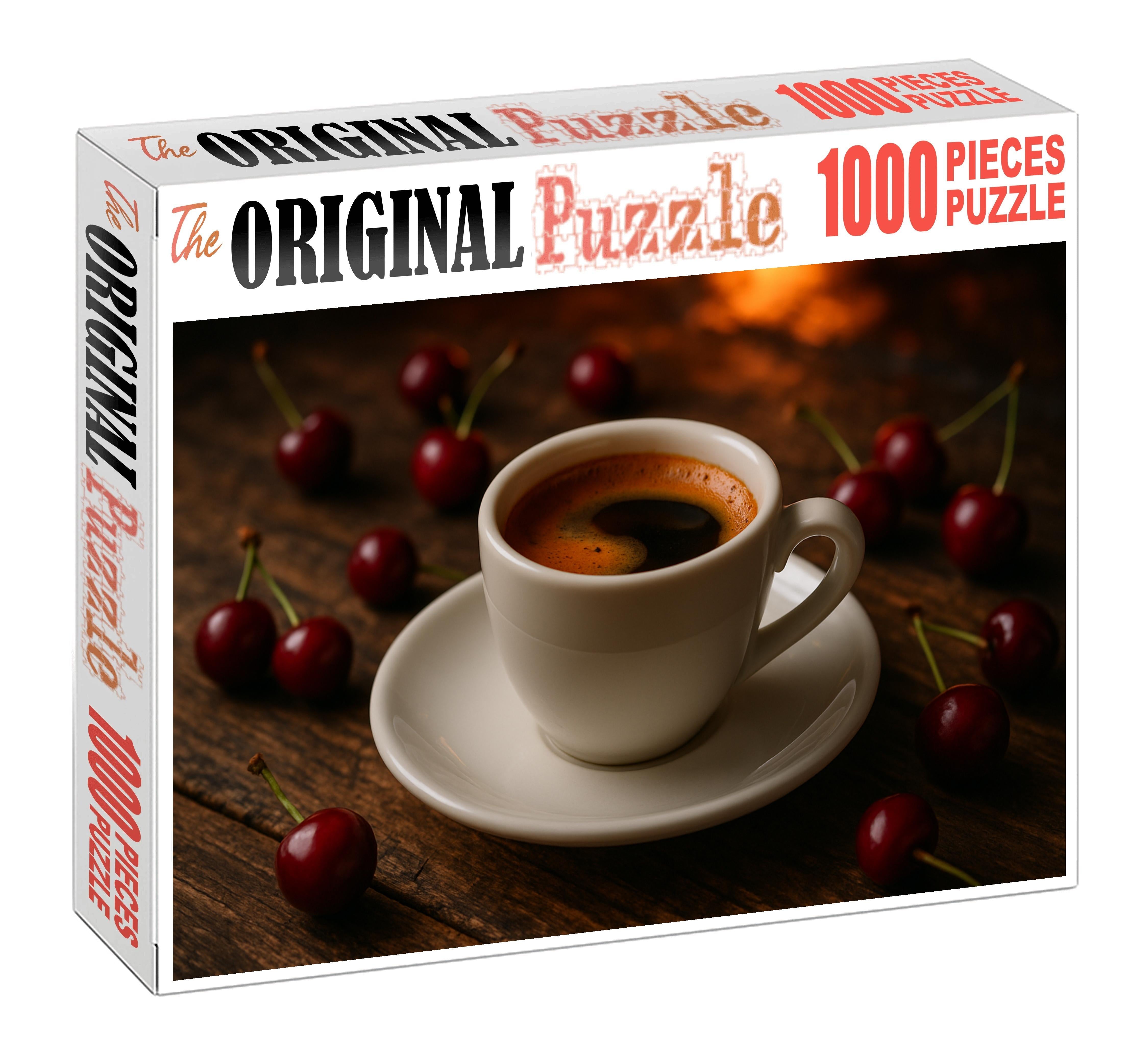 Crimson Ember Bold Espresso With Cherry And Molasses Depths 200 Piece Puzzle