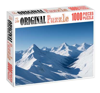 Snow-capped Highland Vista Easy Puzzles