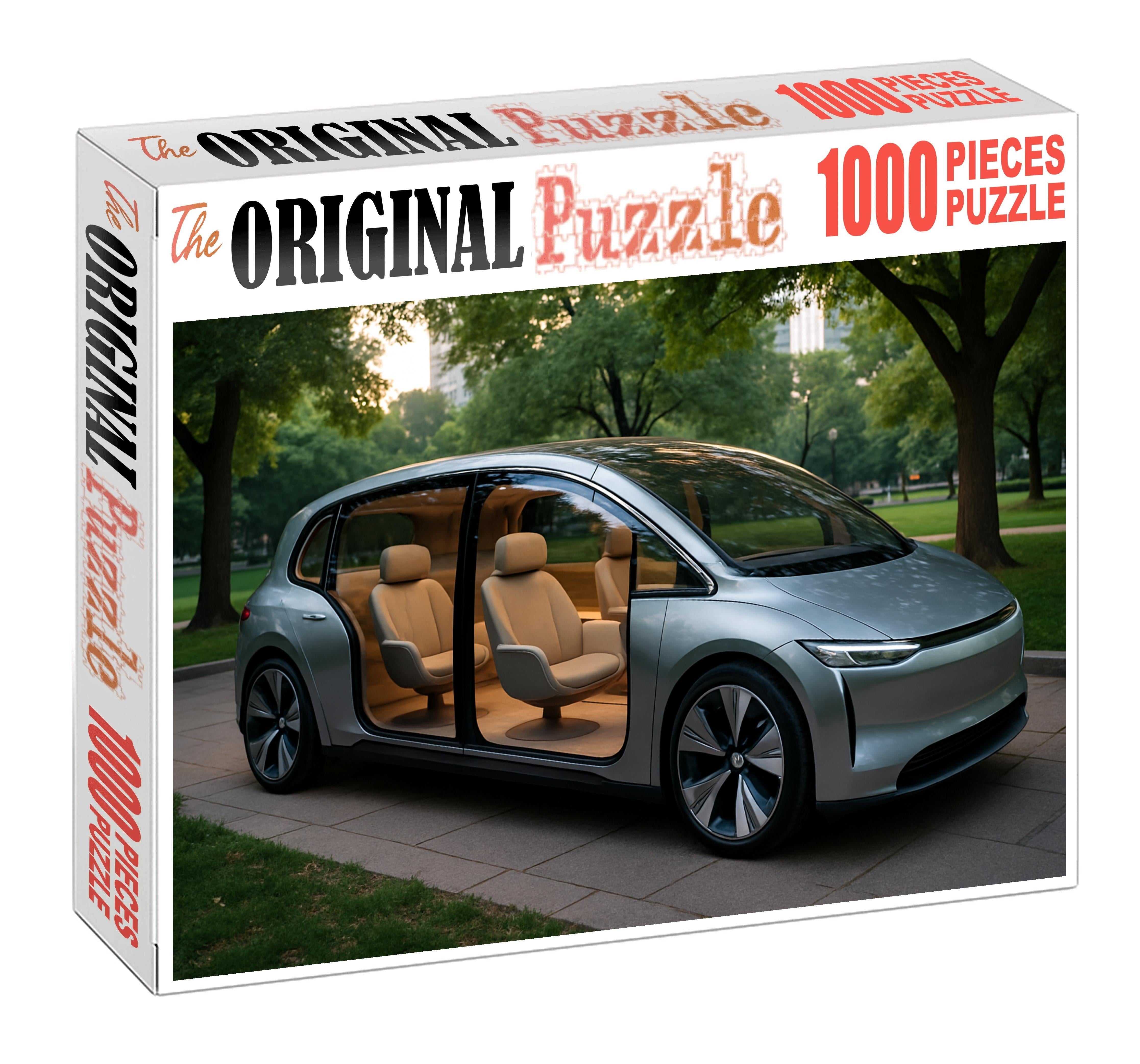 Celestia Nova Concept Futuristic Autonomous Cruiser Puzzle Collection