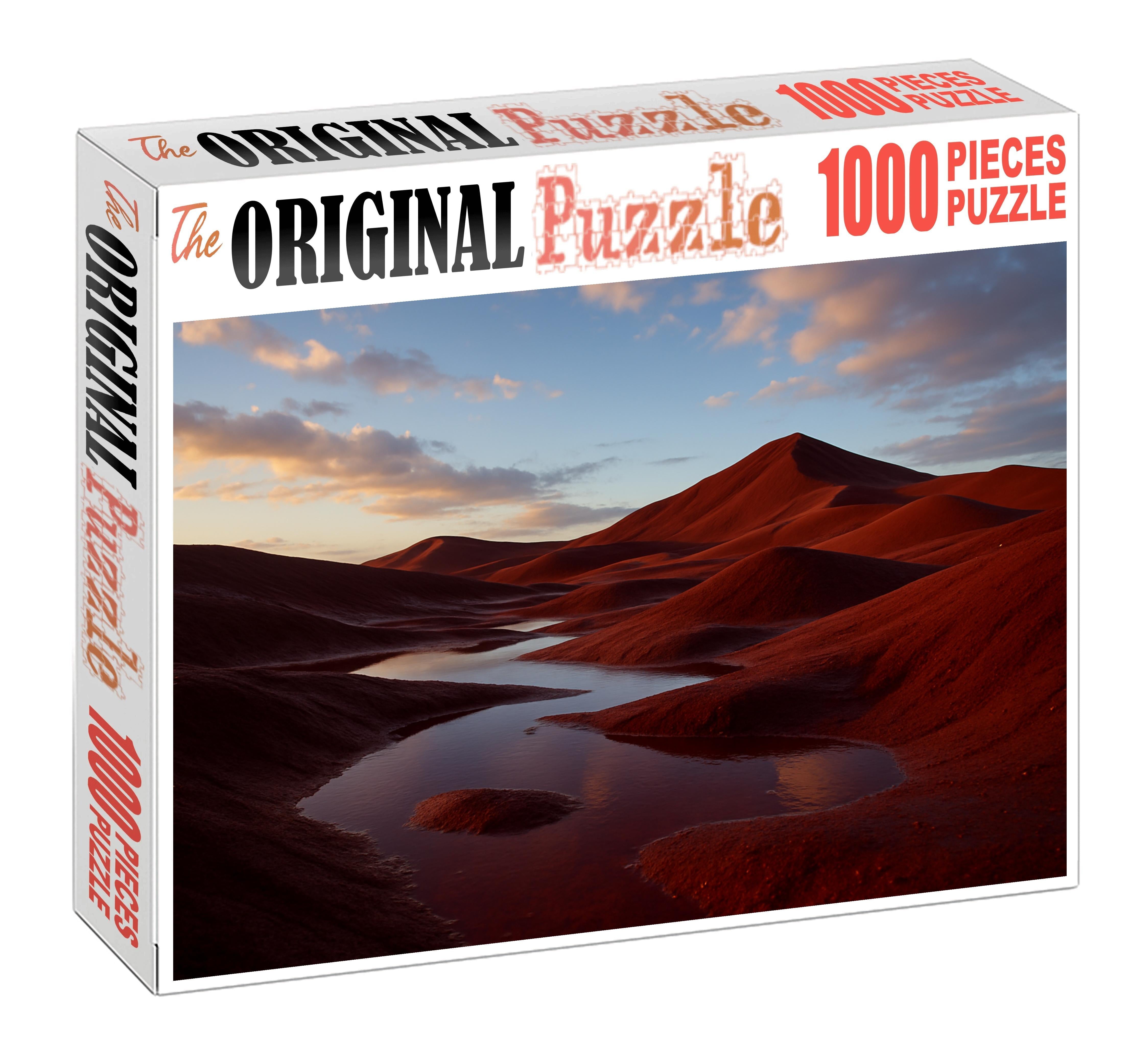 Crimson Sands After Rain 200 Piece Puzzle