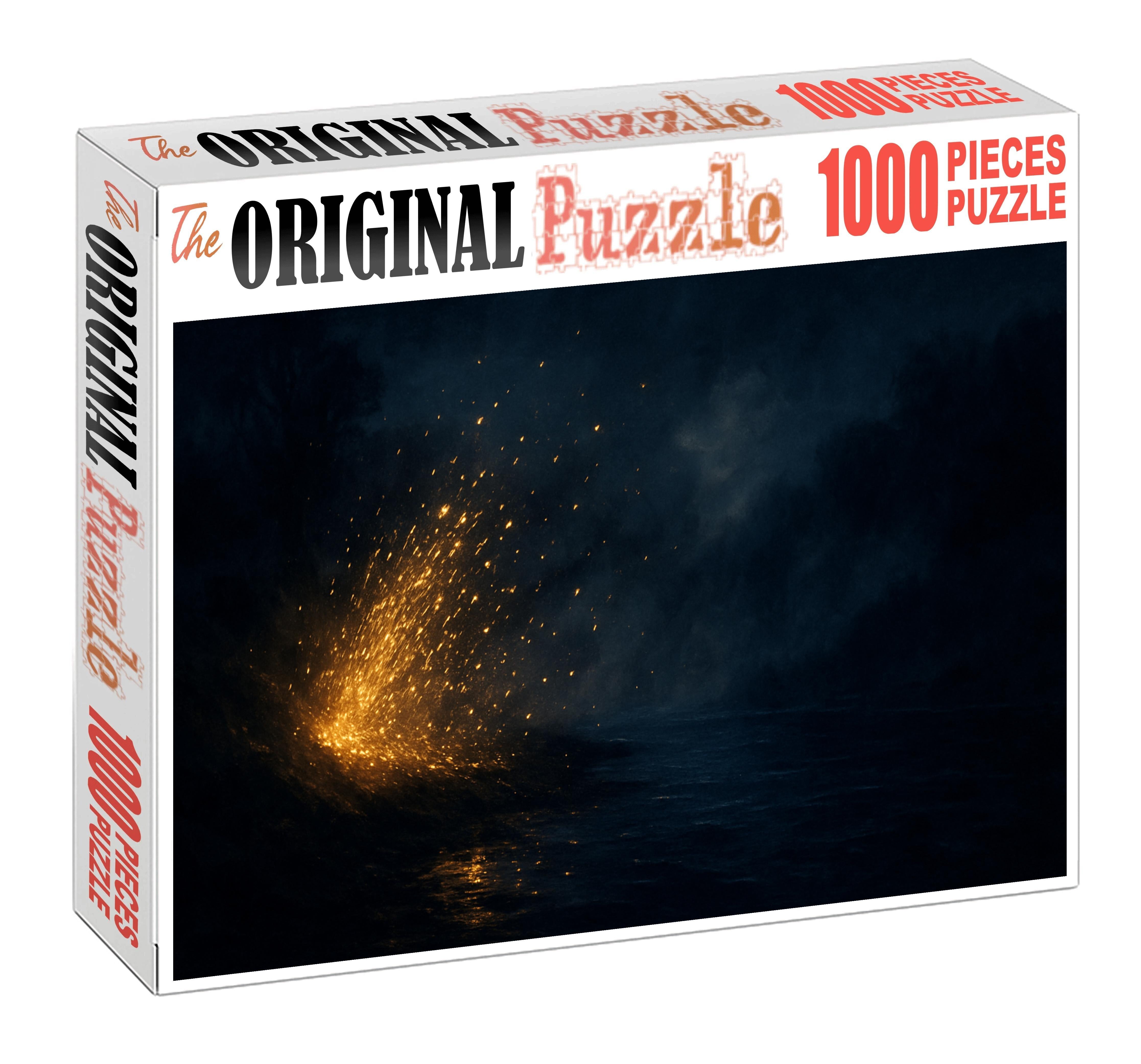 Nocturne In Black And Gold  The Falling Rocket 100 Piece Puzzle