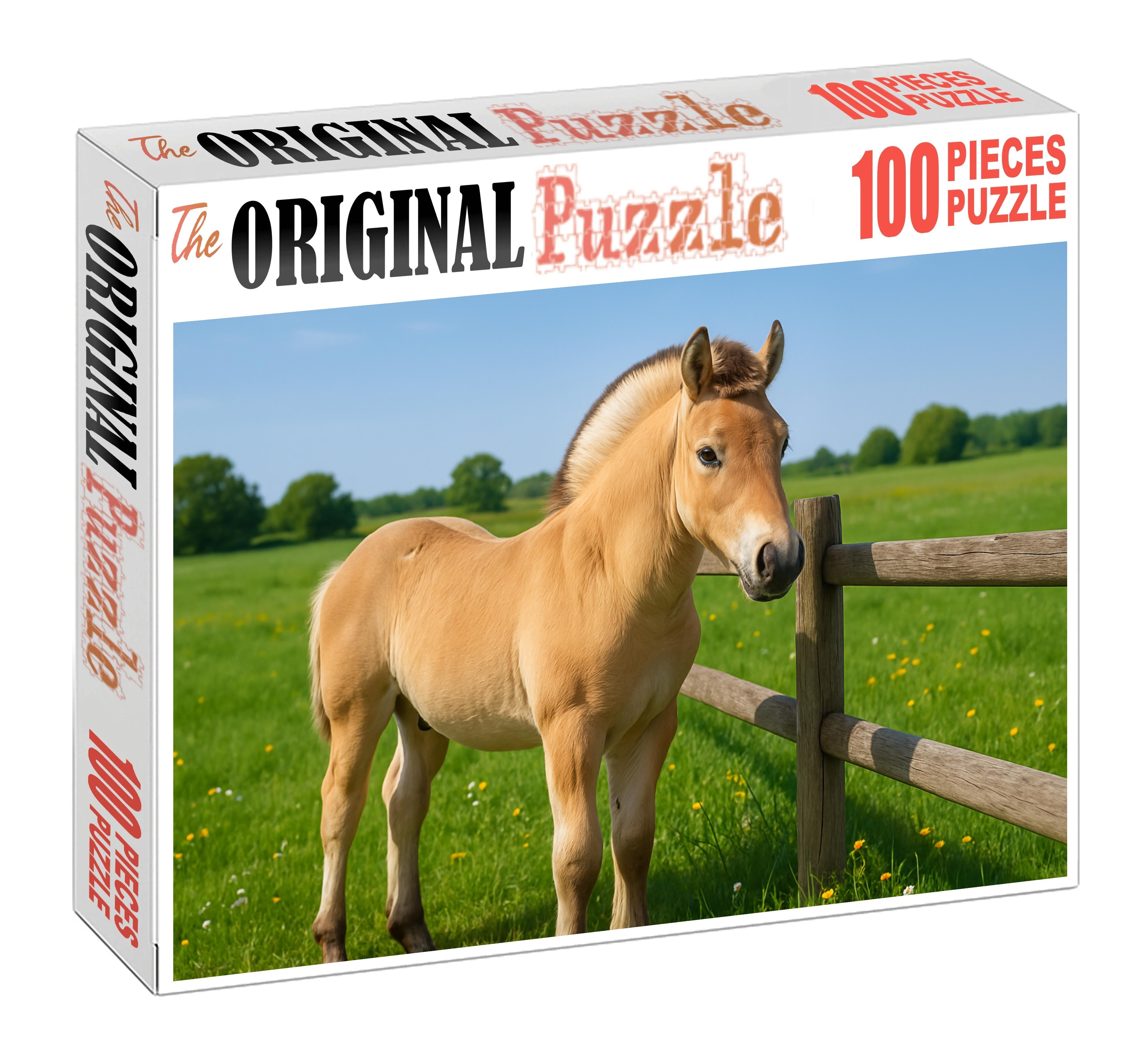 Snowcap Fjord Pony Colt 1000 Piece Puzzle