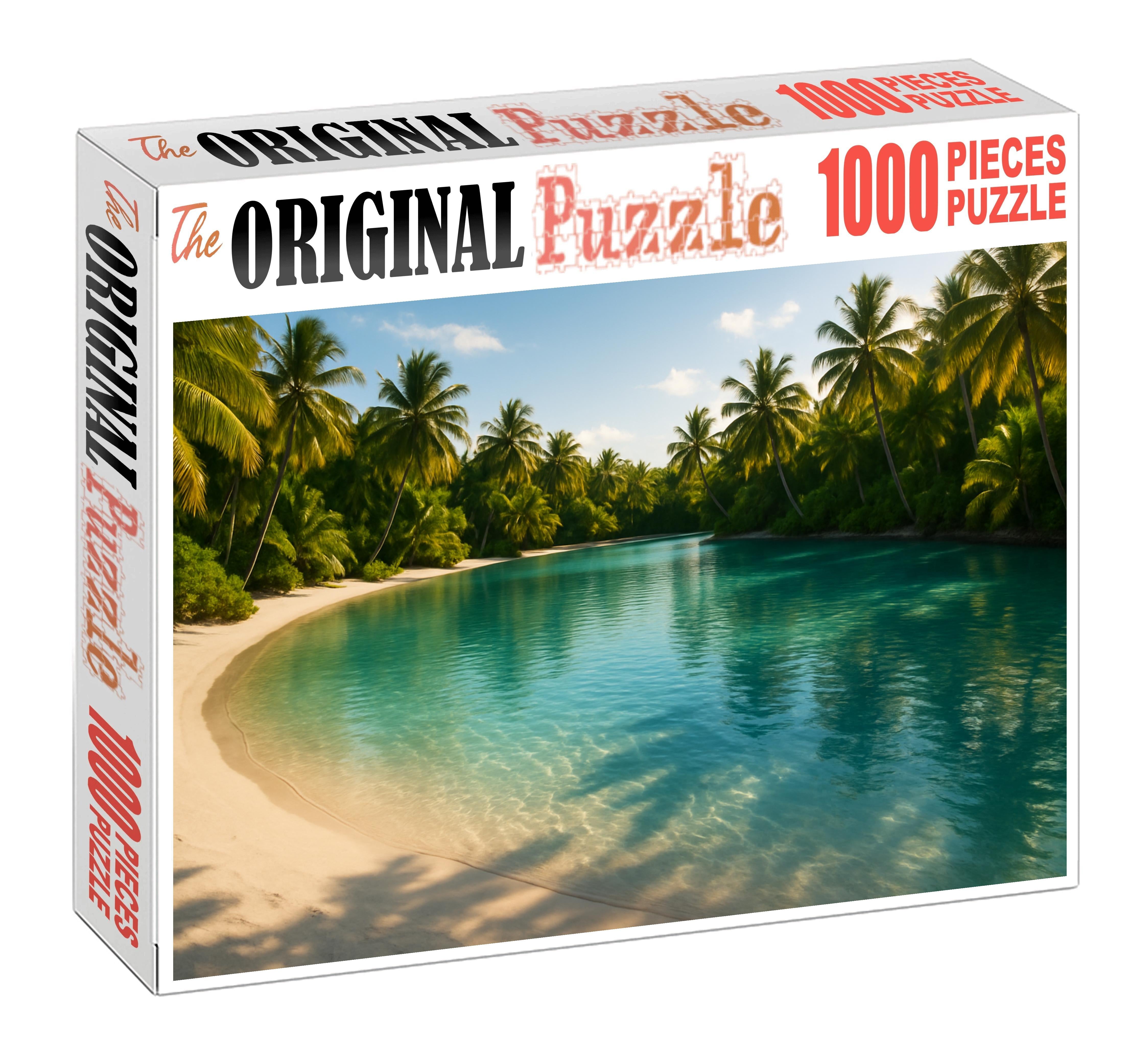 Sapphire Lagoon Seclusion Mini Puzzle