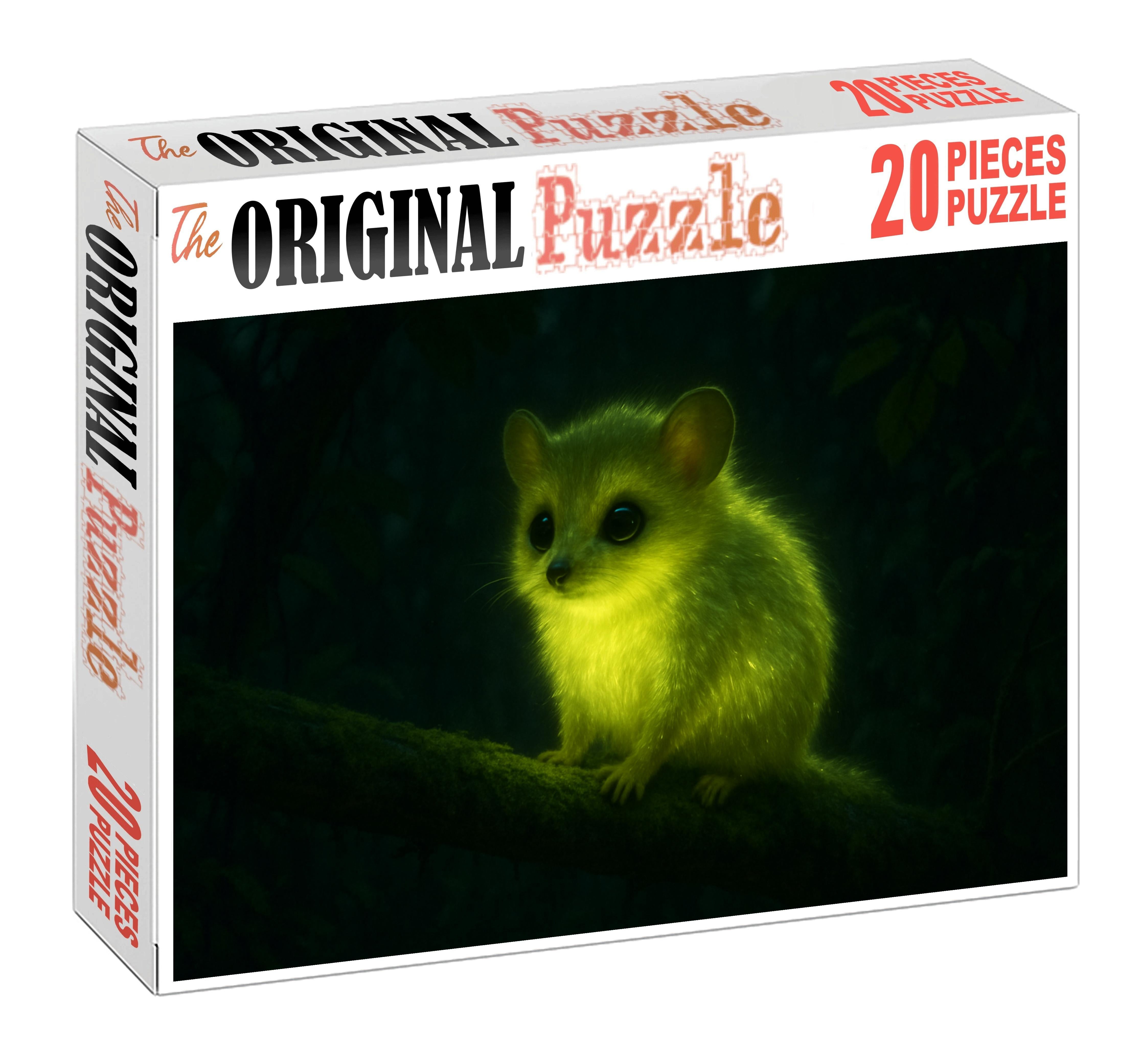 Luminous Velvetback Nocturnal Mammal With Glow-in-the-dark Fur Puzzle Fun