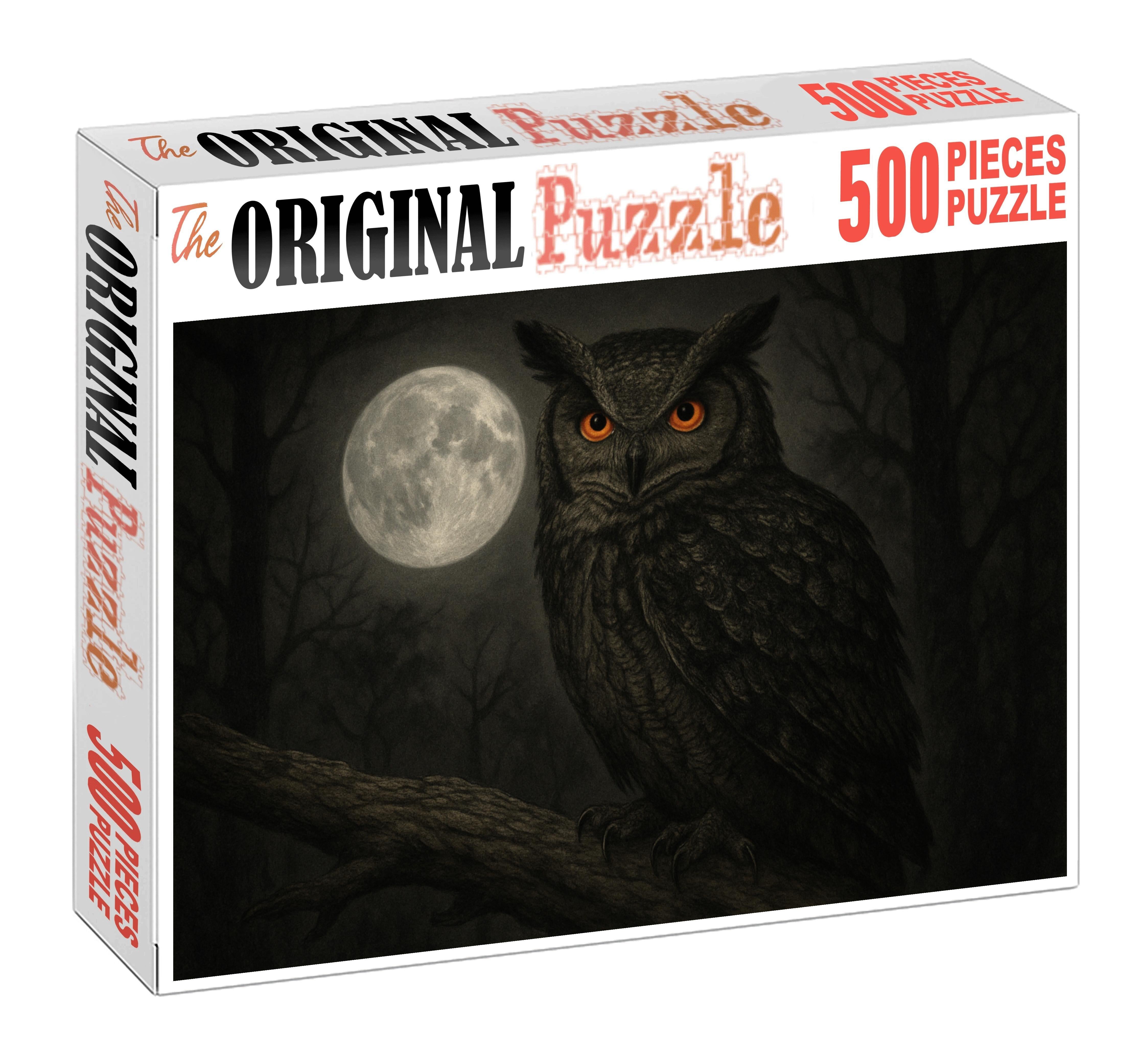Royal Eagle-owl Nocturnal Sentinel Of The Skies Puzzle Fun