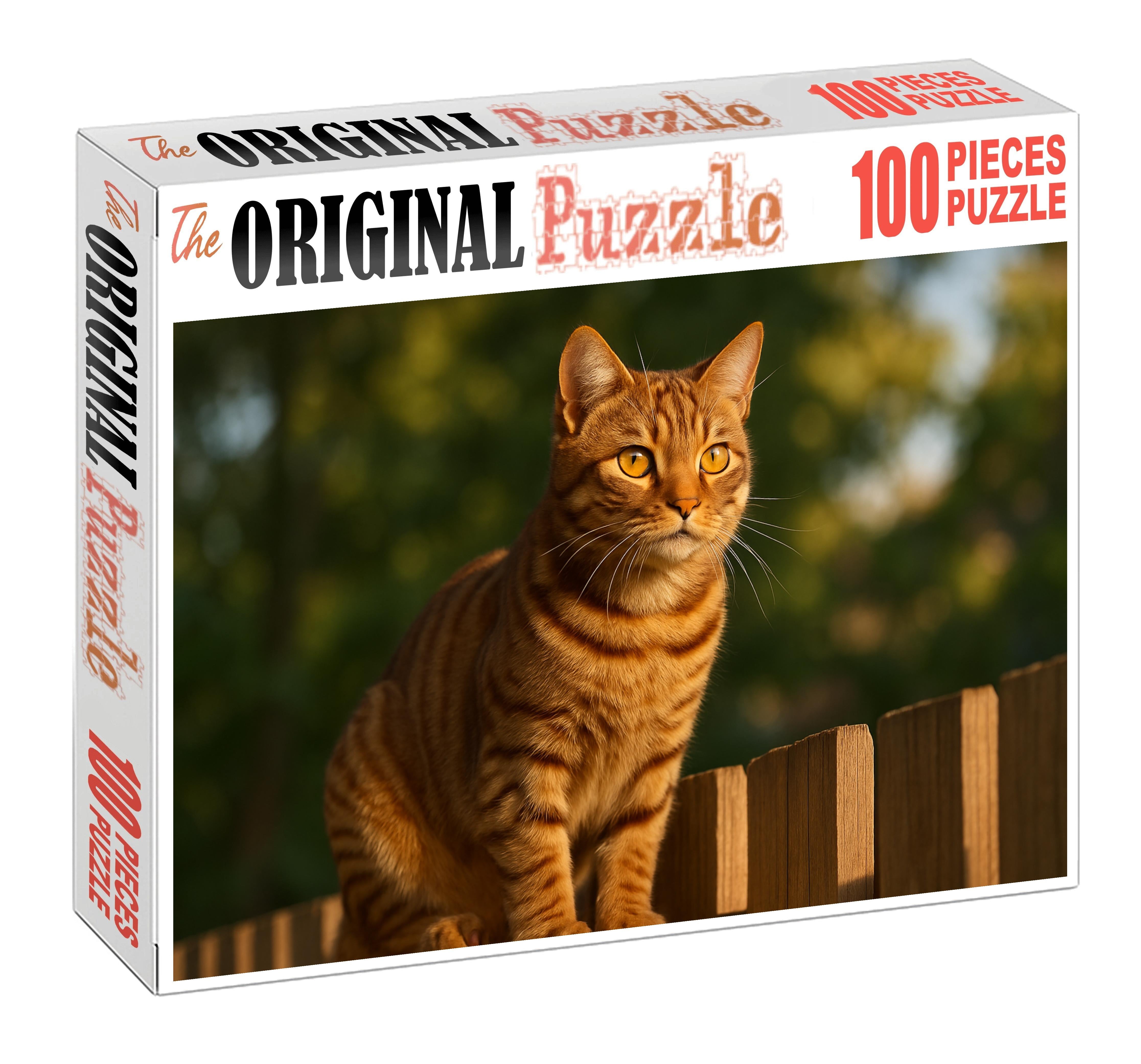 Copper Ripple Distinctive Tabby With Bold Stripe Patterns And Spirited Personality Puzzle Fun