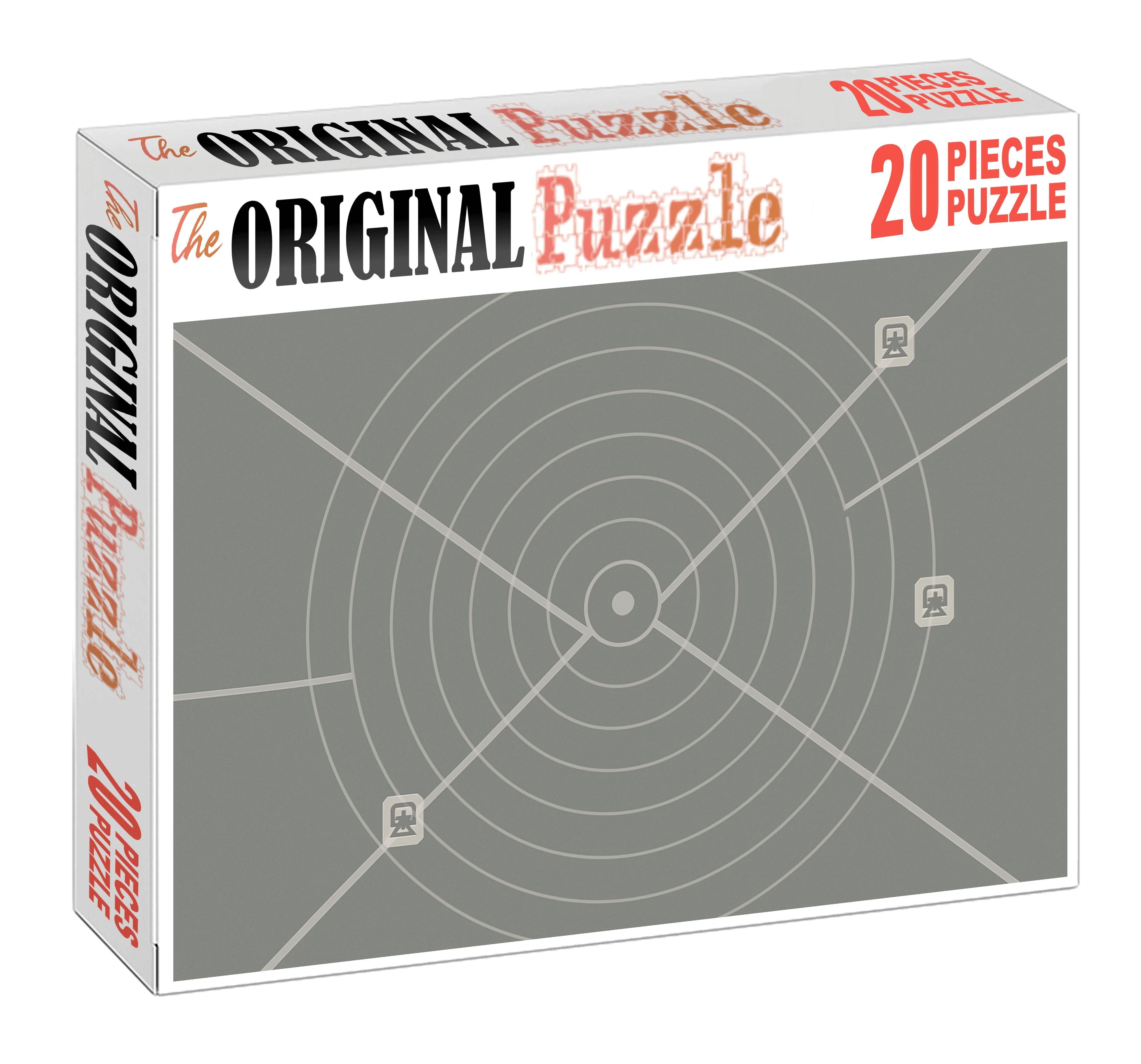 Transport Accessibility Isochrone Map Puzzle Collection