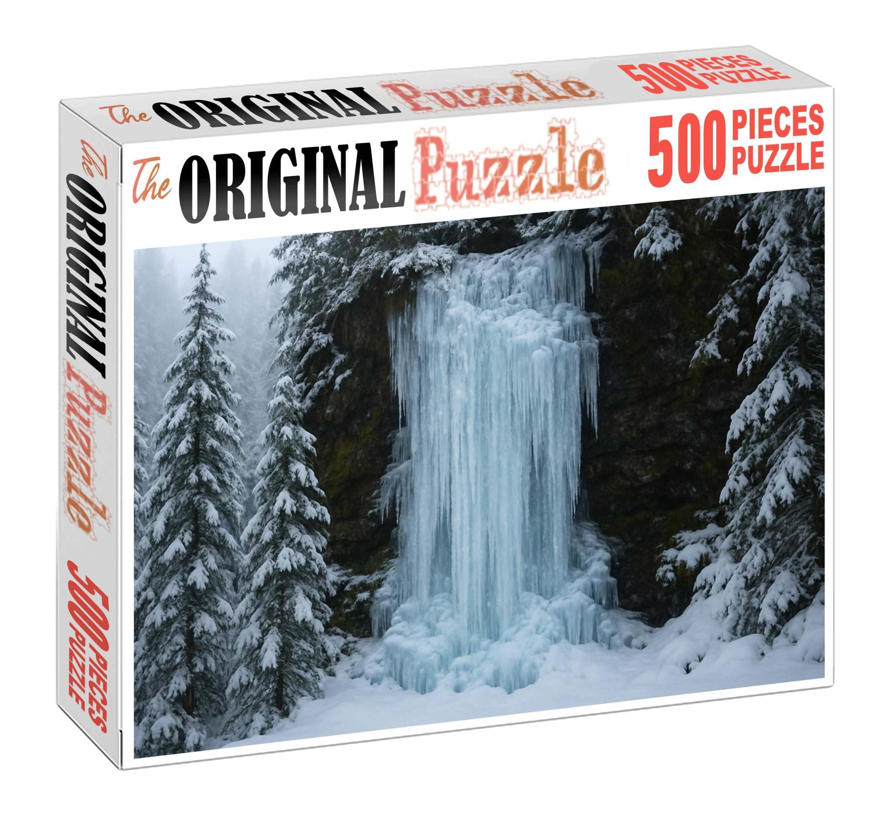 Winters Crystal Veil Custom Jigsaw Puzzle