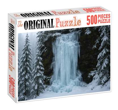 Winters Crystal Veil Custom Jigsaw Puzzle