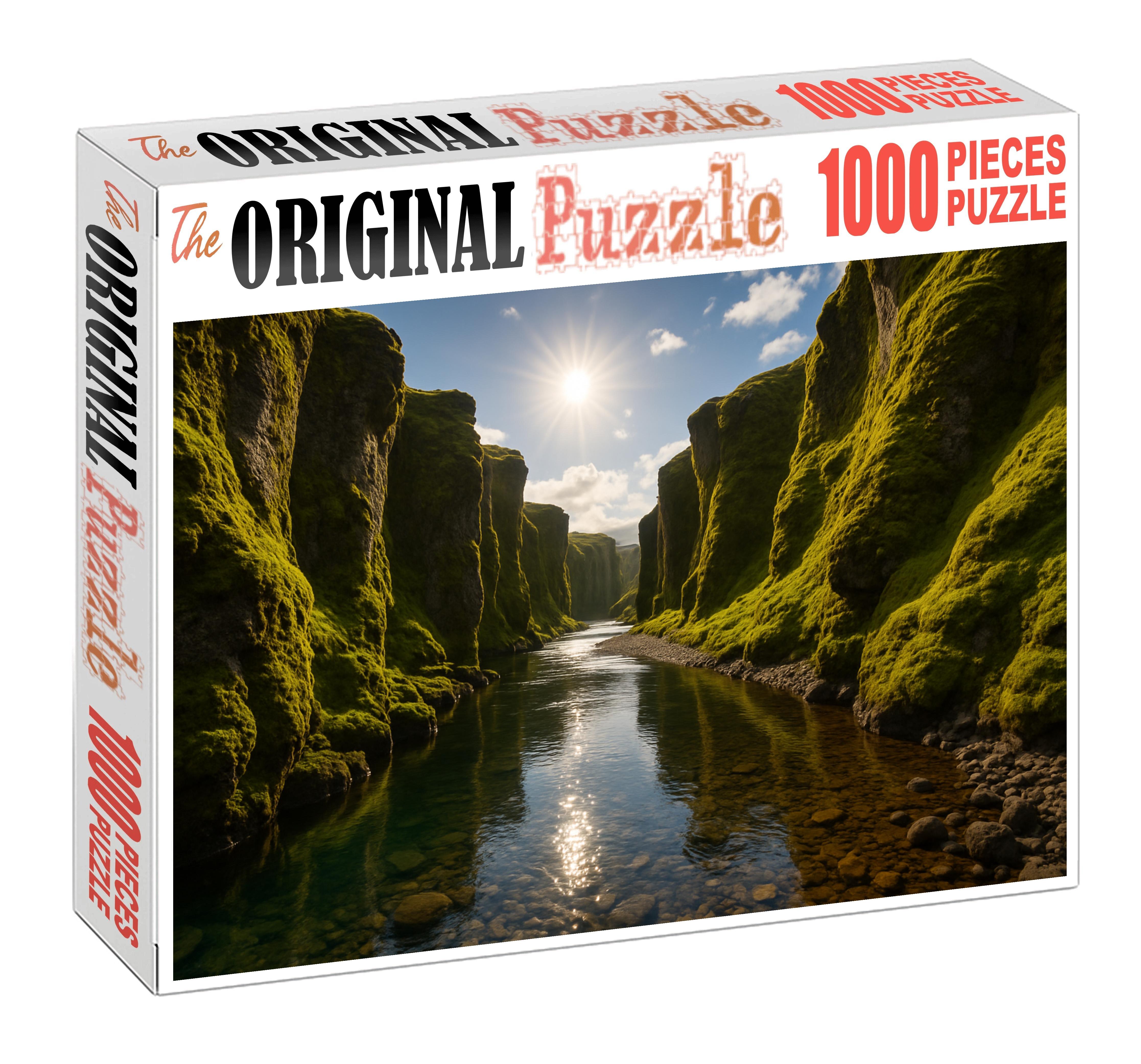 Emerald River Gorge 500 Piece Puzzle