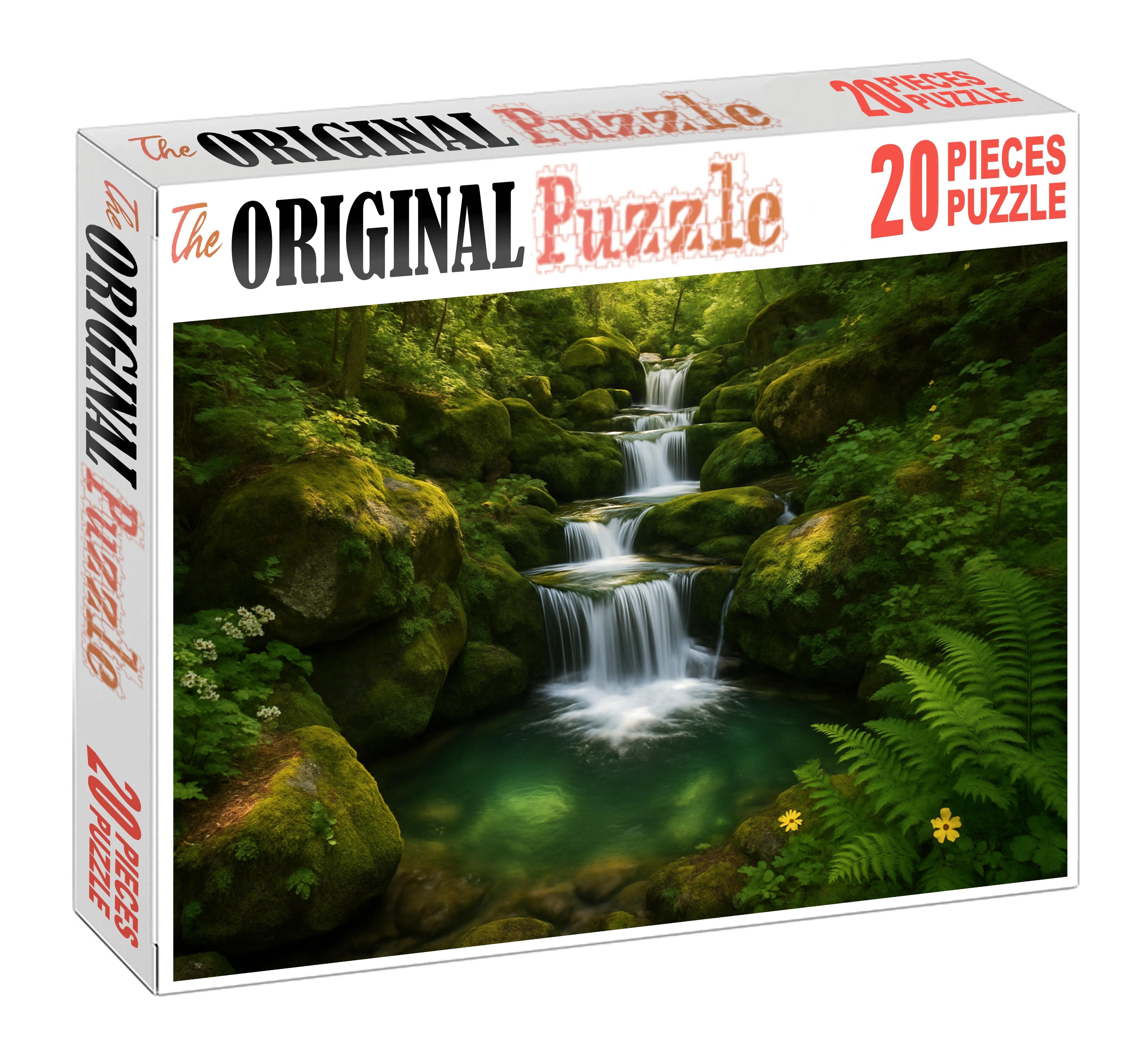 Emerald Spiral Drops Puzzle For Kids