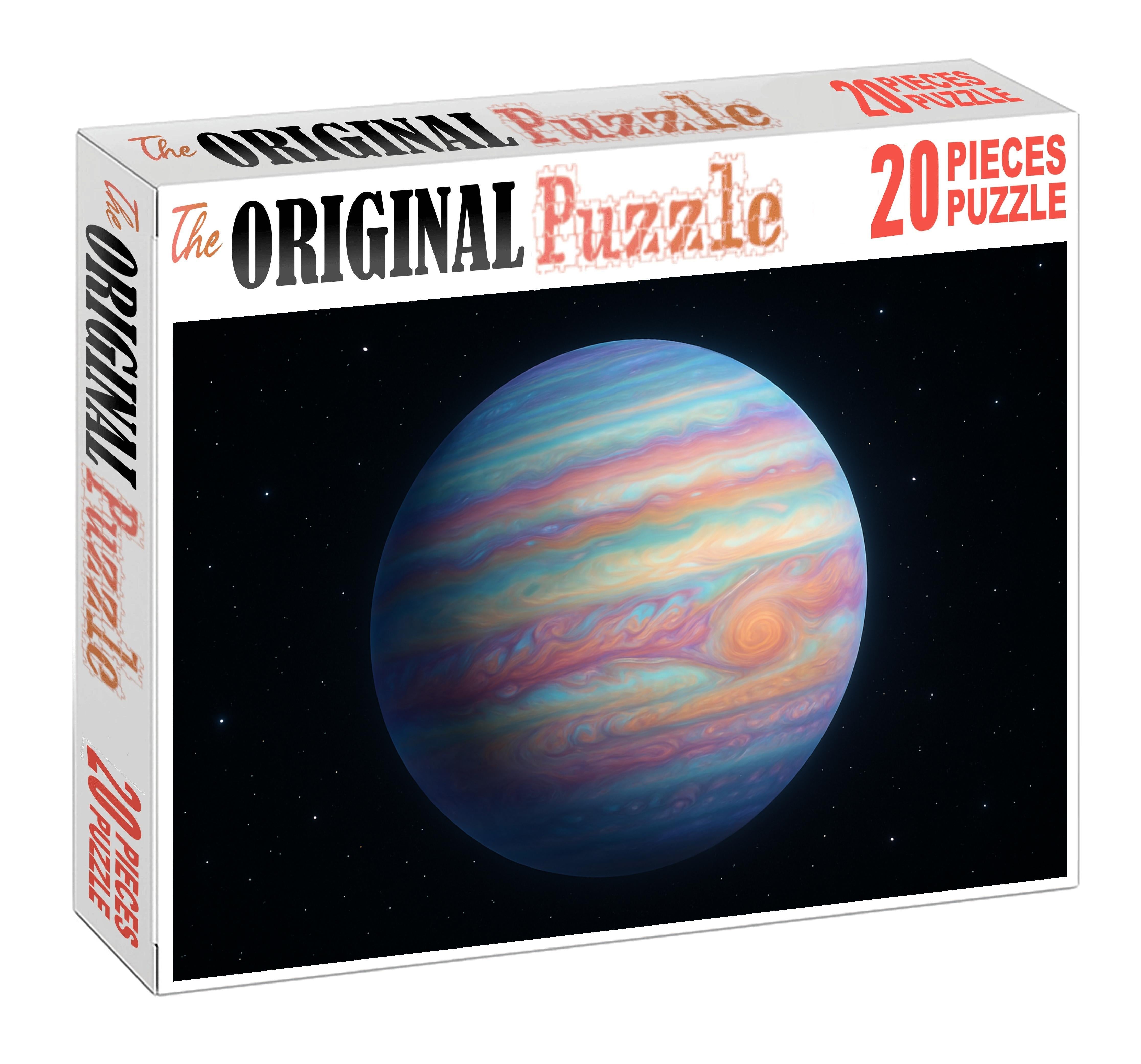 Iridescent Gas Sphere Unique Puzzle Design