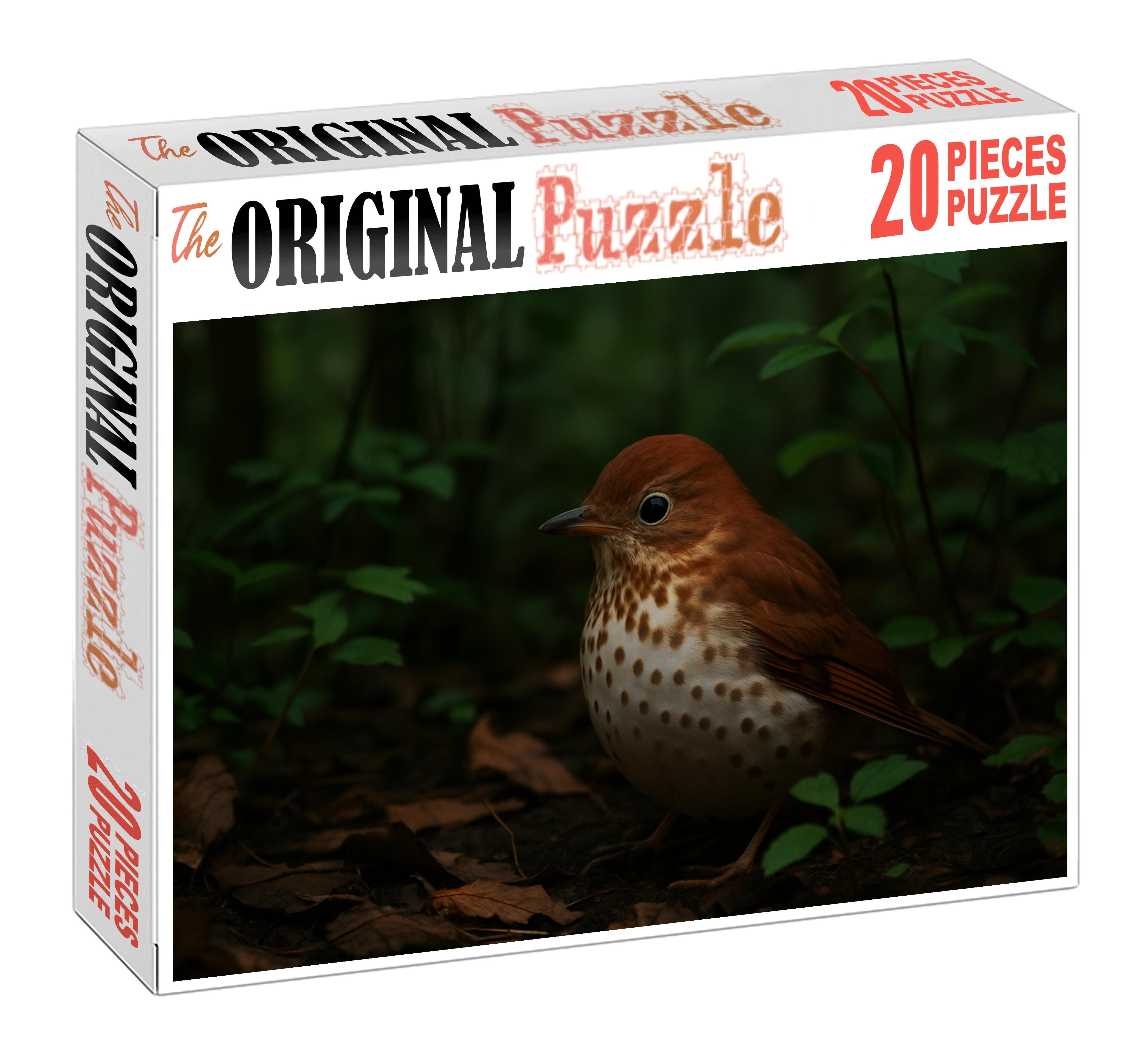 Veery Forests Melodic Wanderer Large Format Puzzle