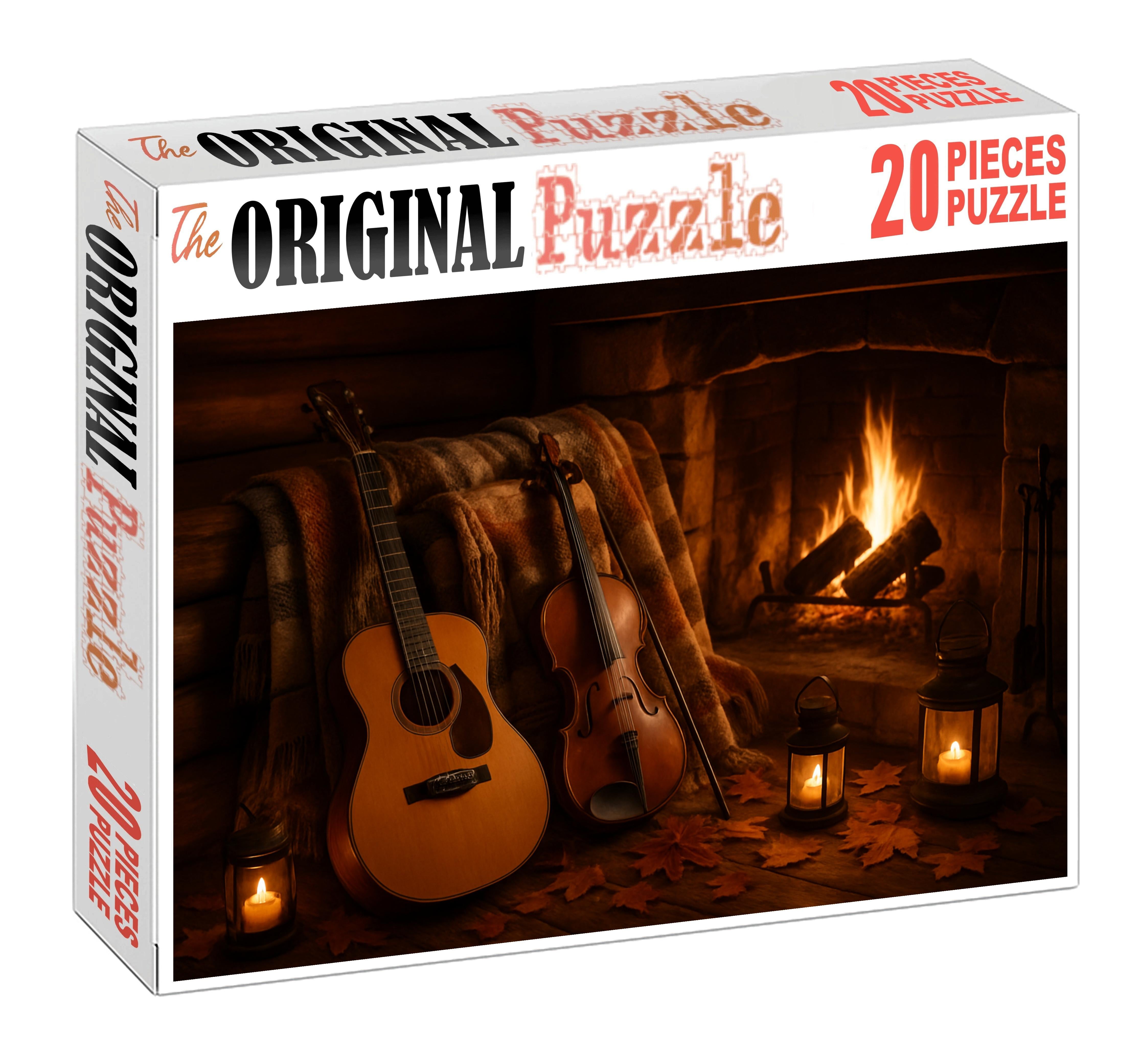 Indie Folk Revival Earthy Tones And Intimate Storytelling 50 Piece Puzzle