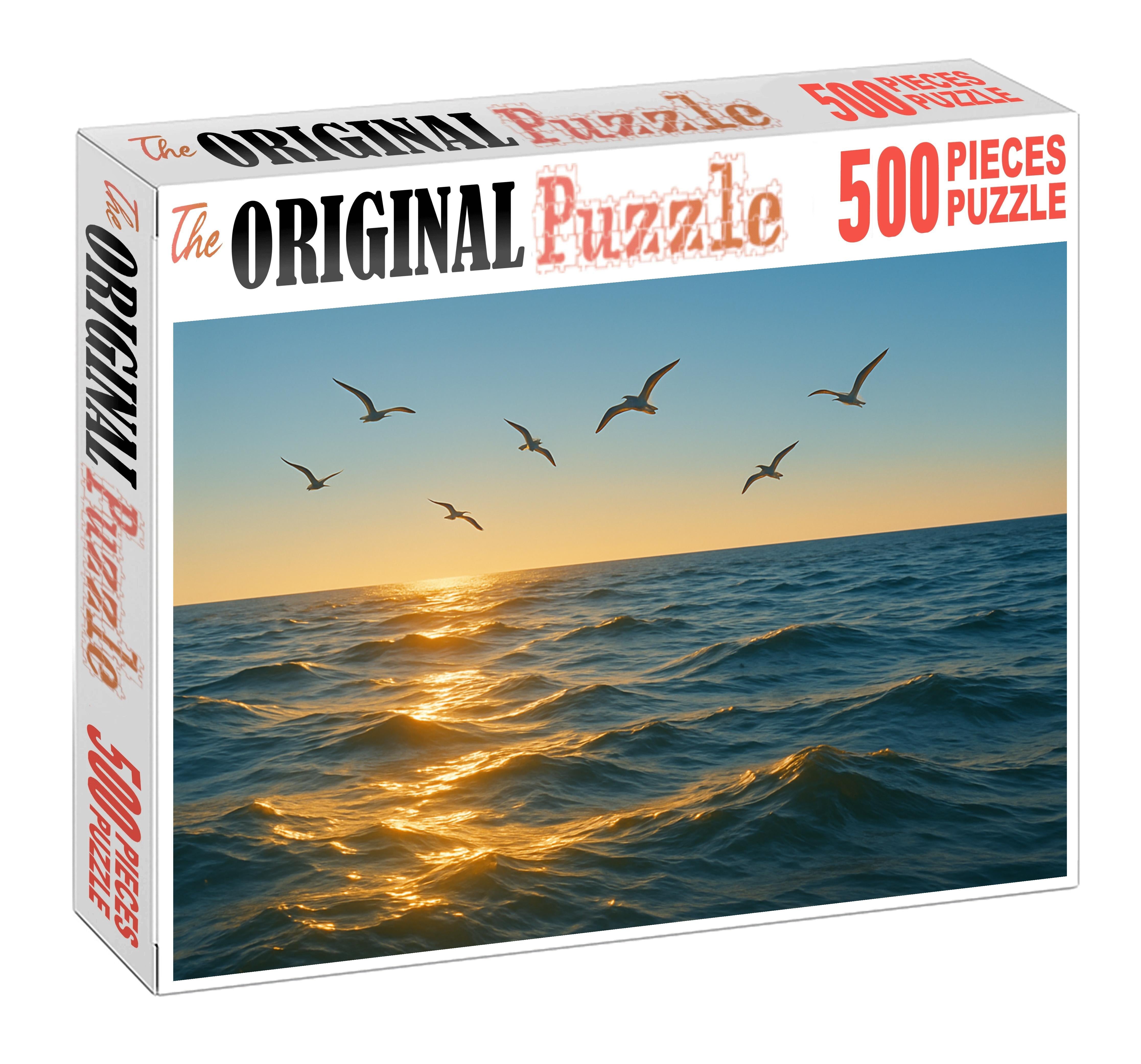 Golden Surface Swell 1000 Piece Puzzle