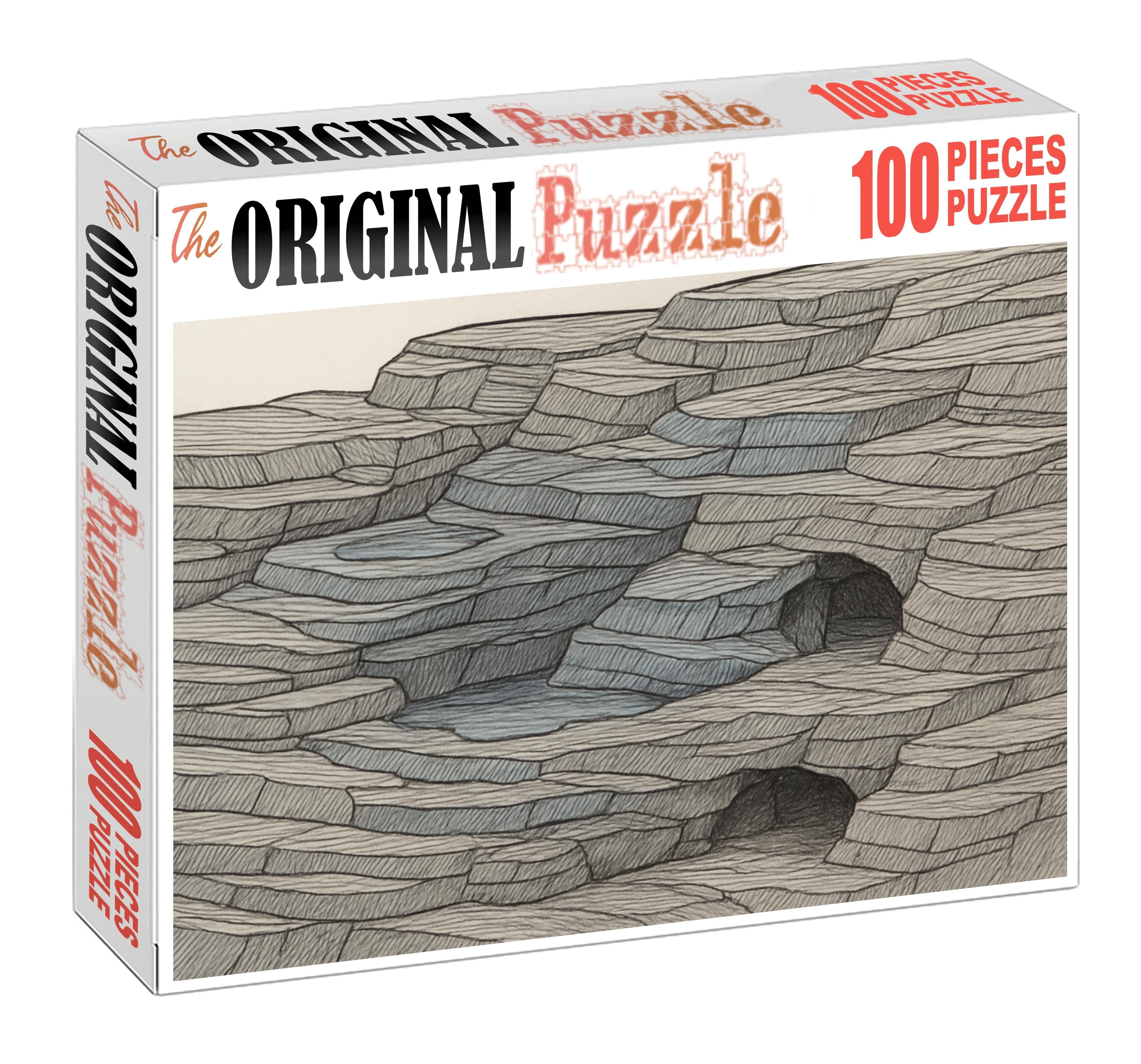 Subterranean Cavern Cross-section Diagram Challenging Puzzles