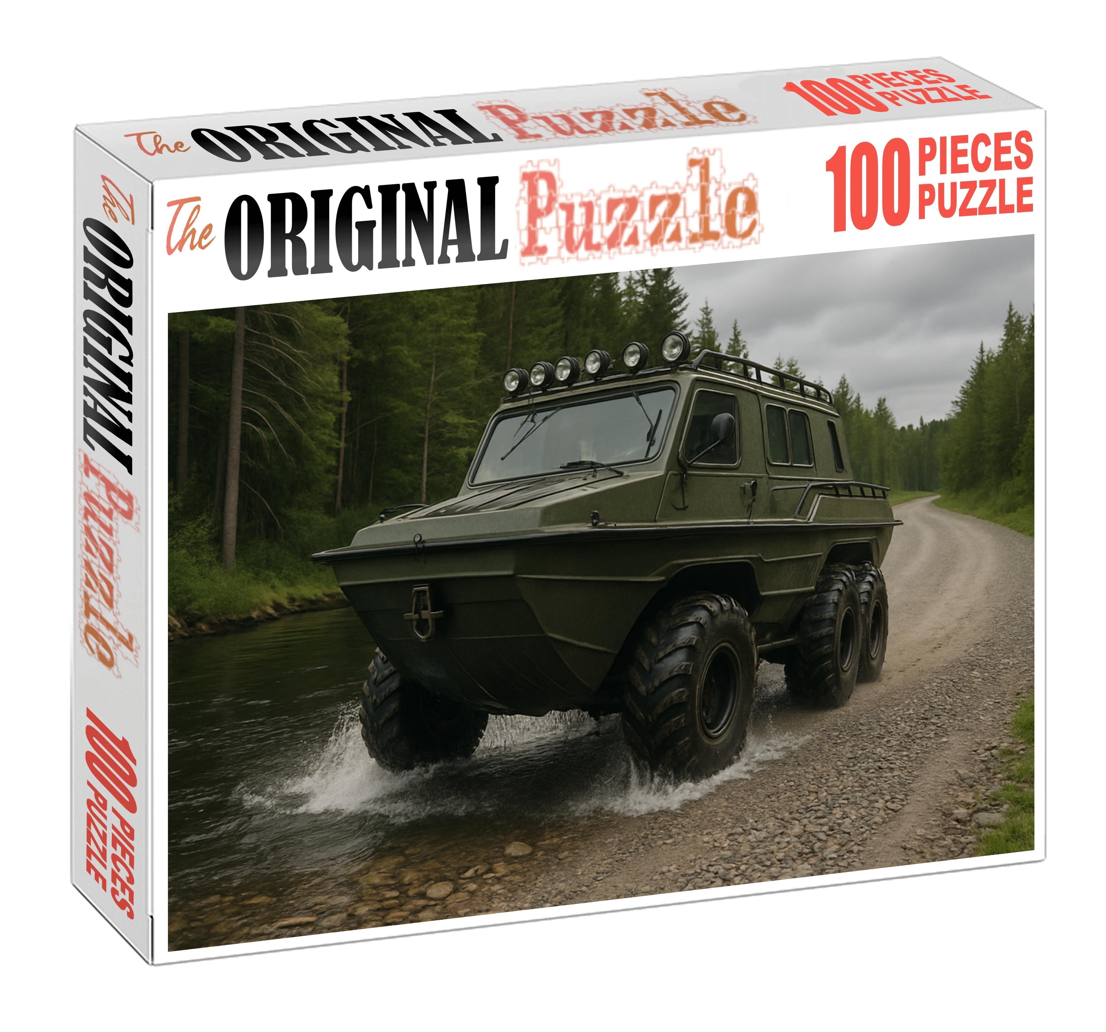 Amphibious All-terrain Vehicle Puzzle For Kids
