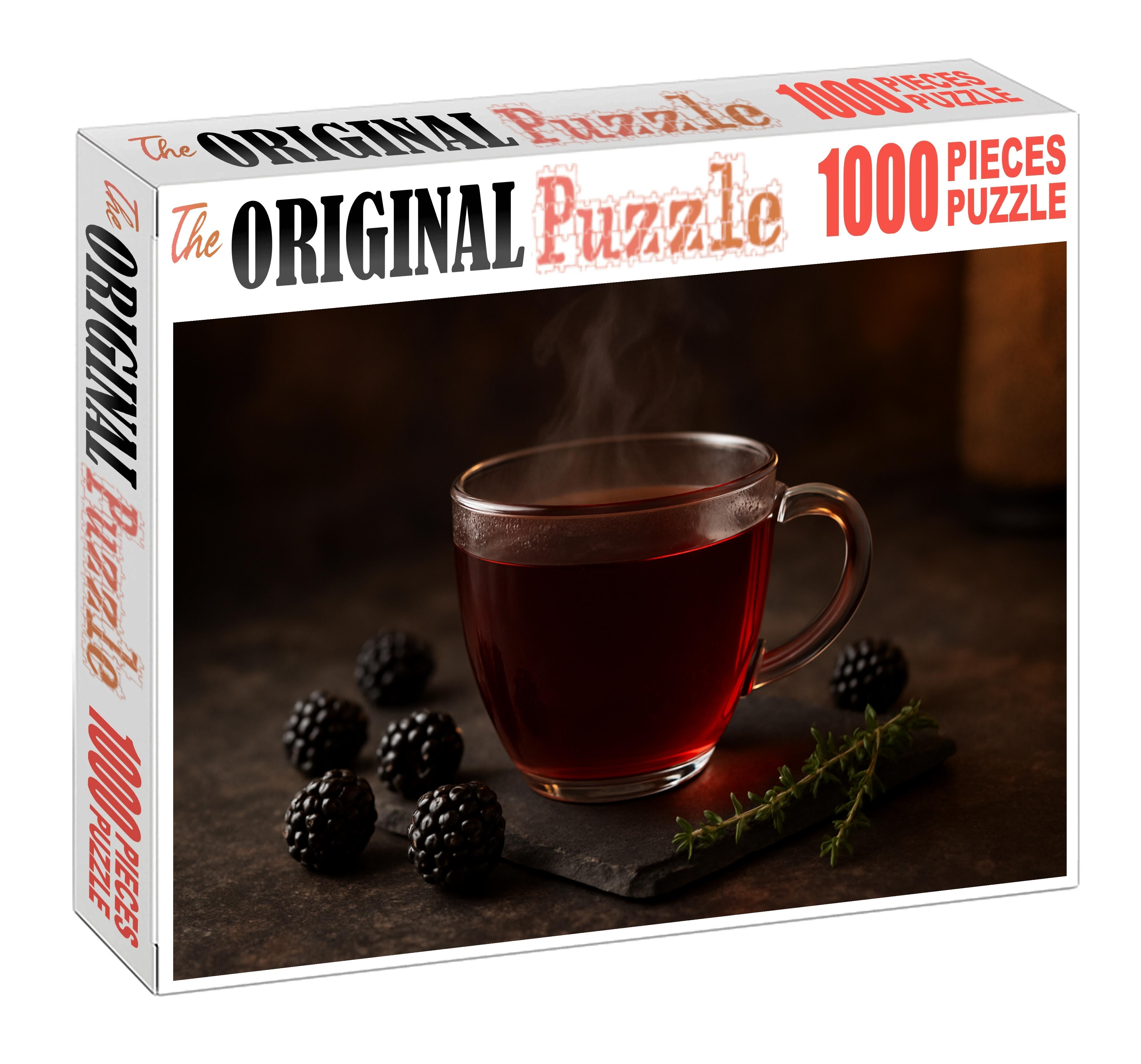 Berry Twilight Black Large Format Puzzle